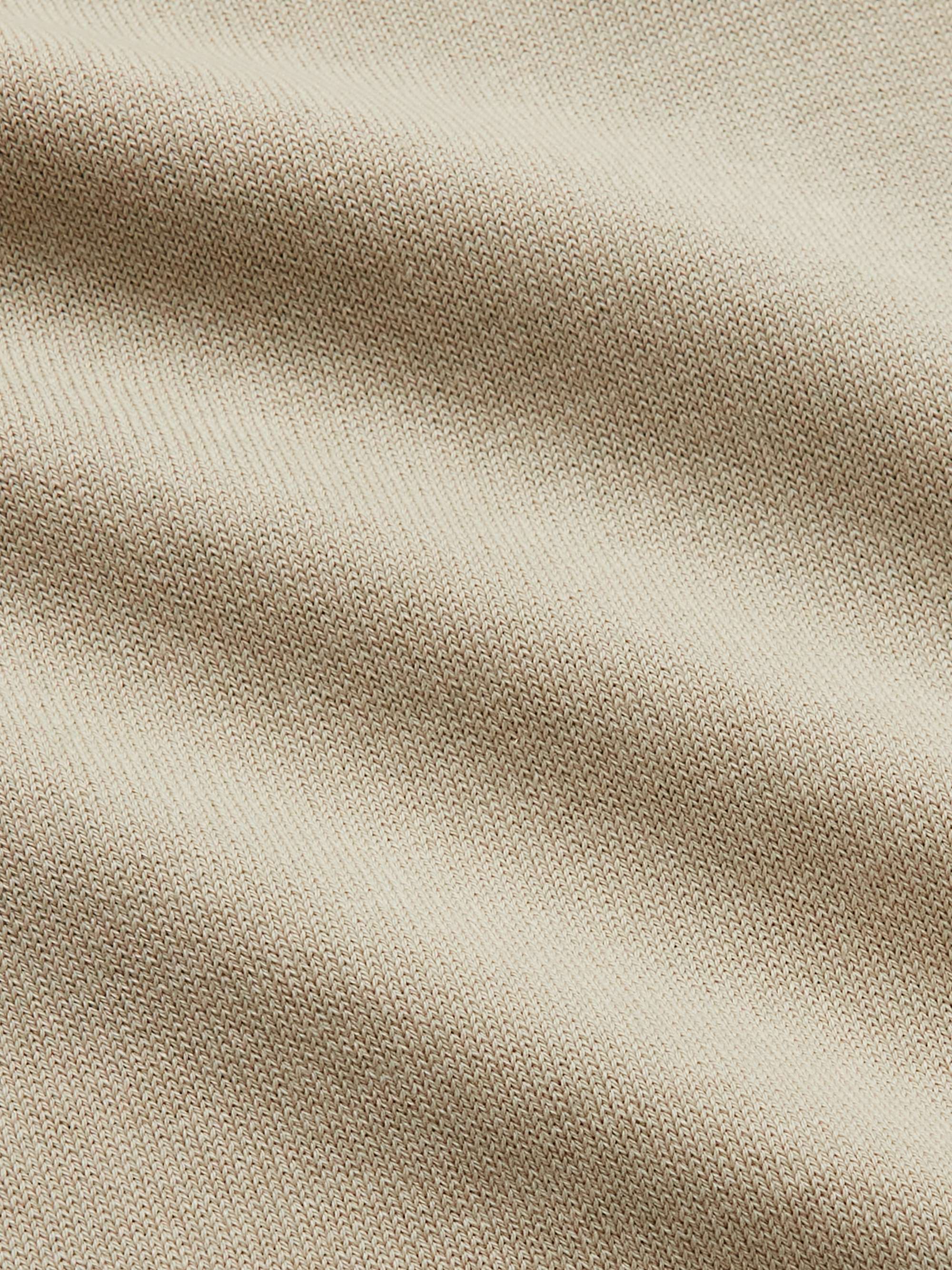 CANALI Slim-Fit Cotton Half-Zip Sweater