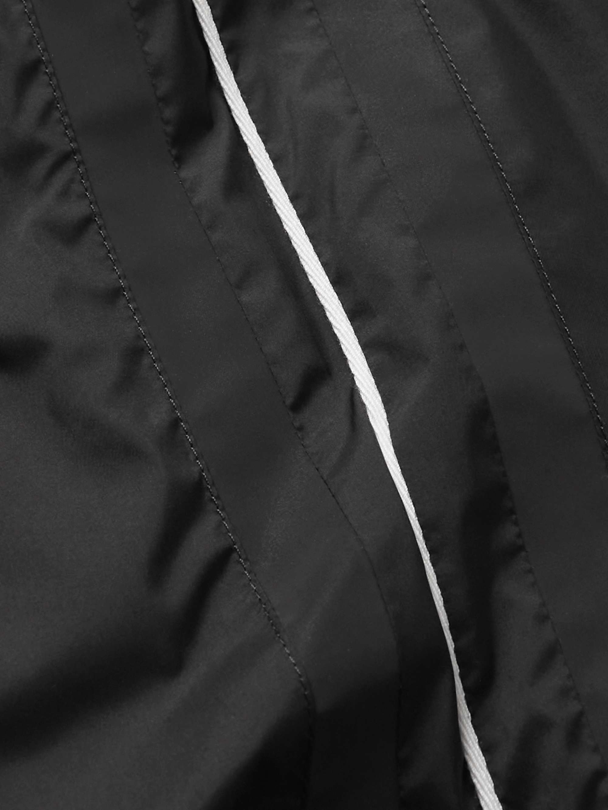 GIVENCHY Logo-Embroidered Shell Hooded Jacket