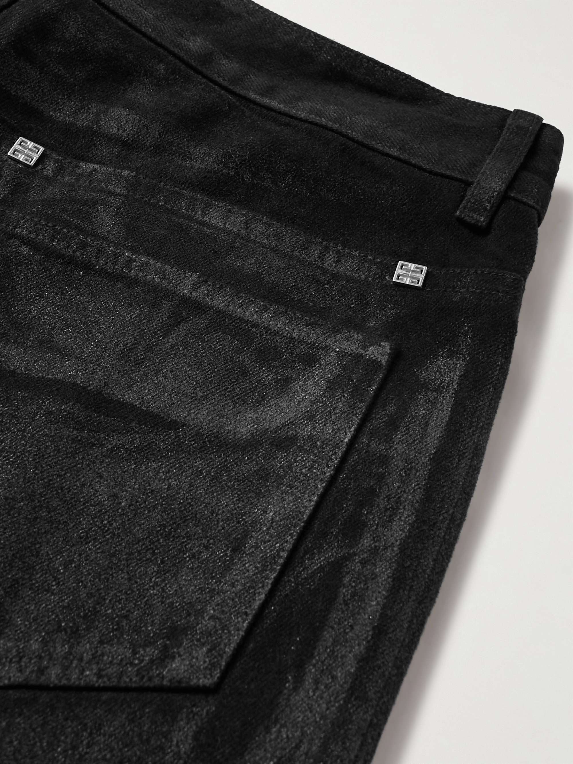 GIVENCHY Straight-Leg Printed Jeans