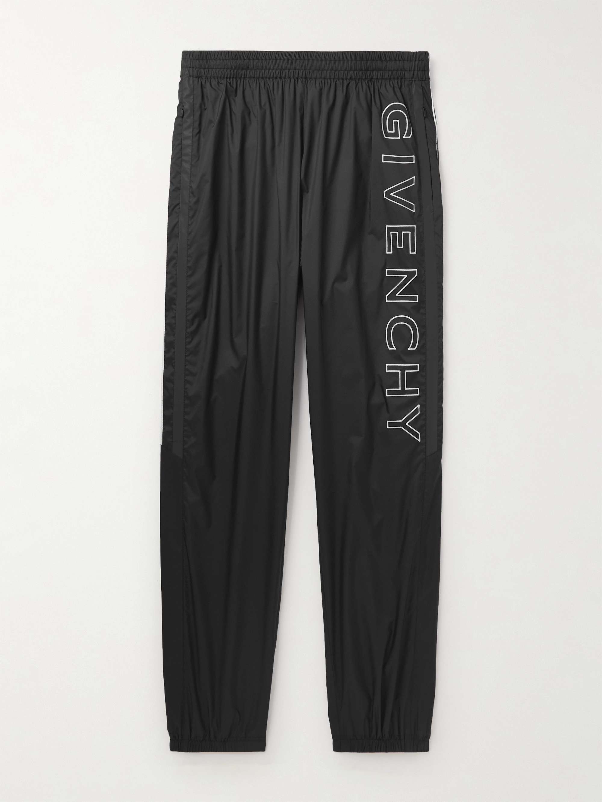 GIVENCHY Tapered Logo-Print Shell Track Pants for Men