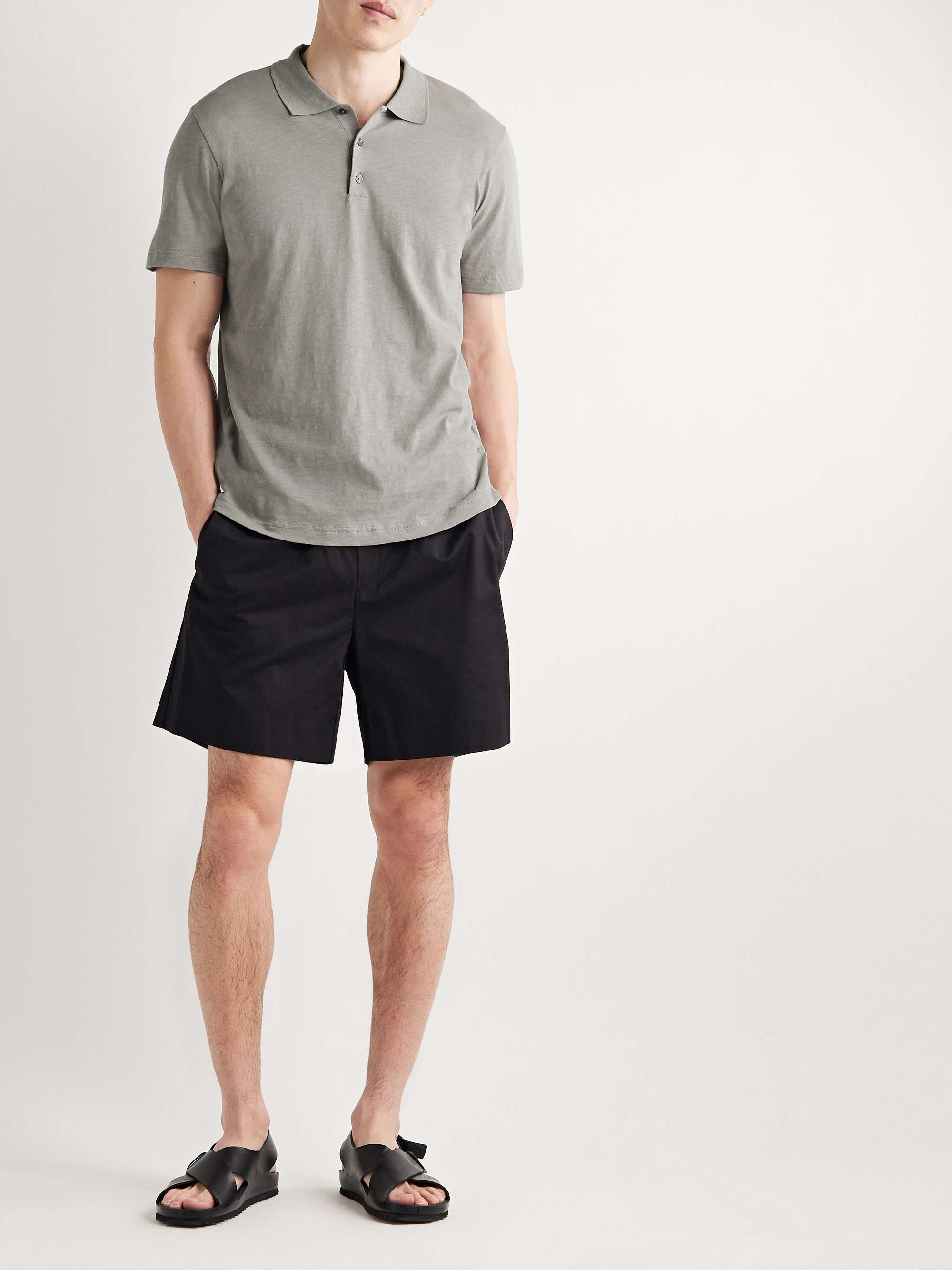 THEORY Bron CottonJersey Polo Shirt for Men MR PORTER