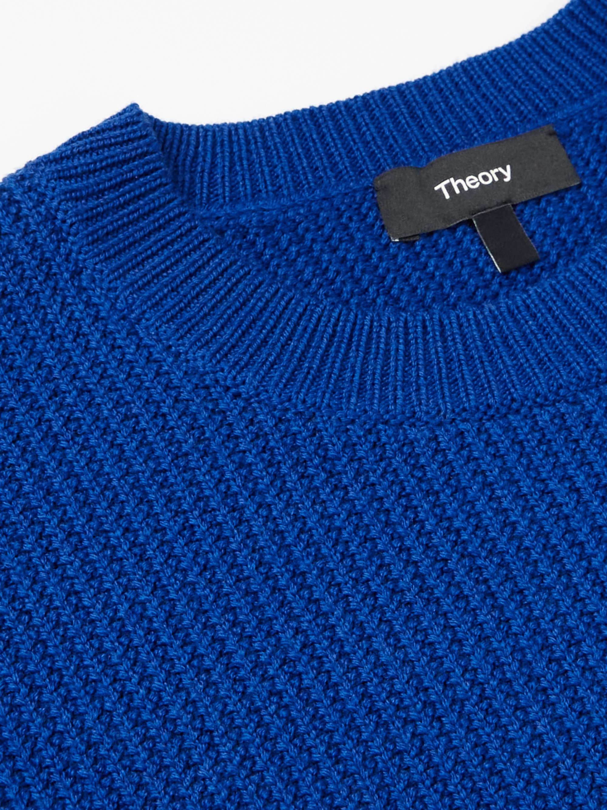THEORY Ribbed Merino Wool Sweater for Men MR PORTER