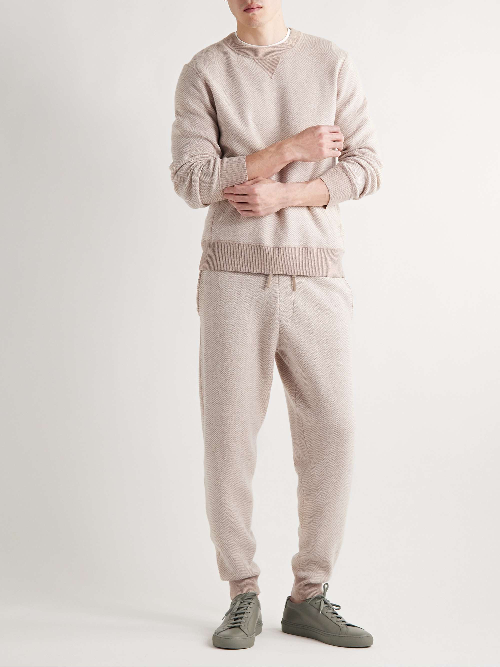 Herringbone loungewear on sale set