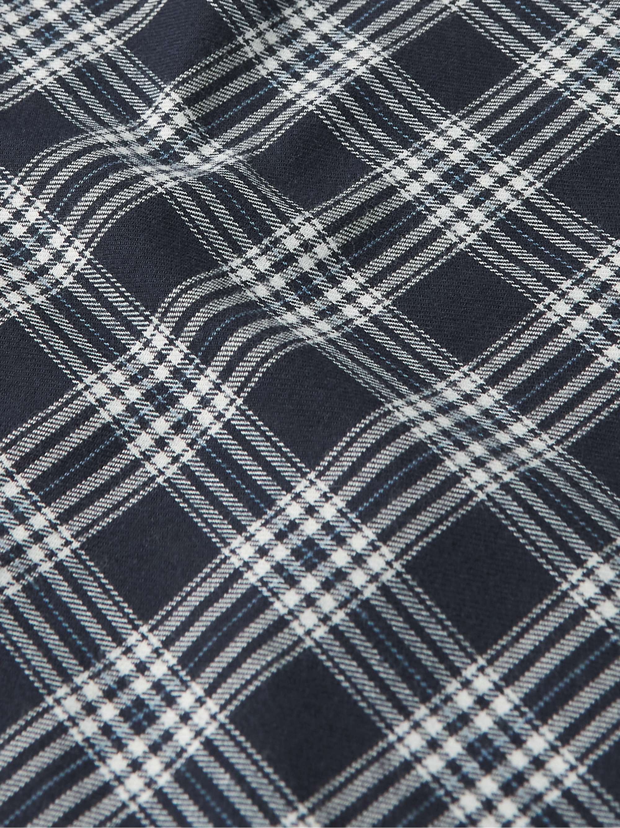 THEORY Irving Checked Cotton Shirt