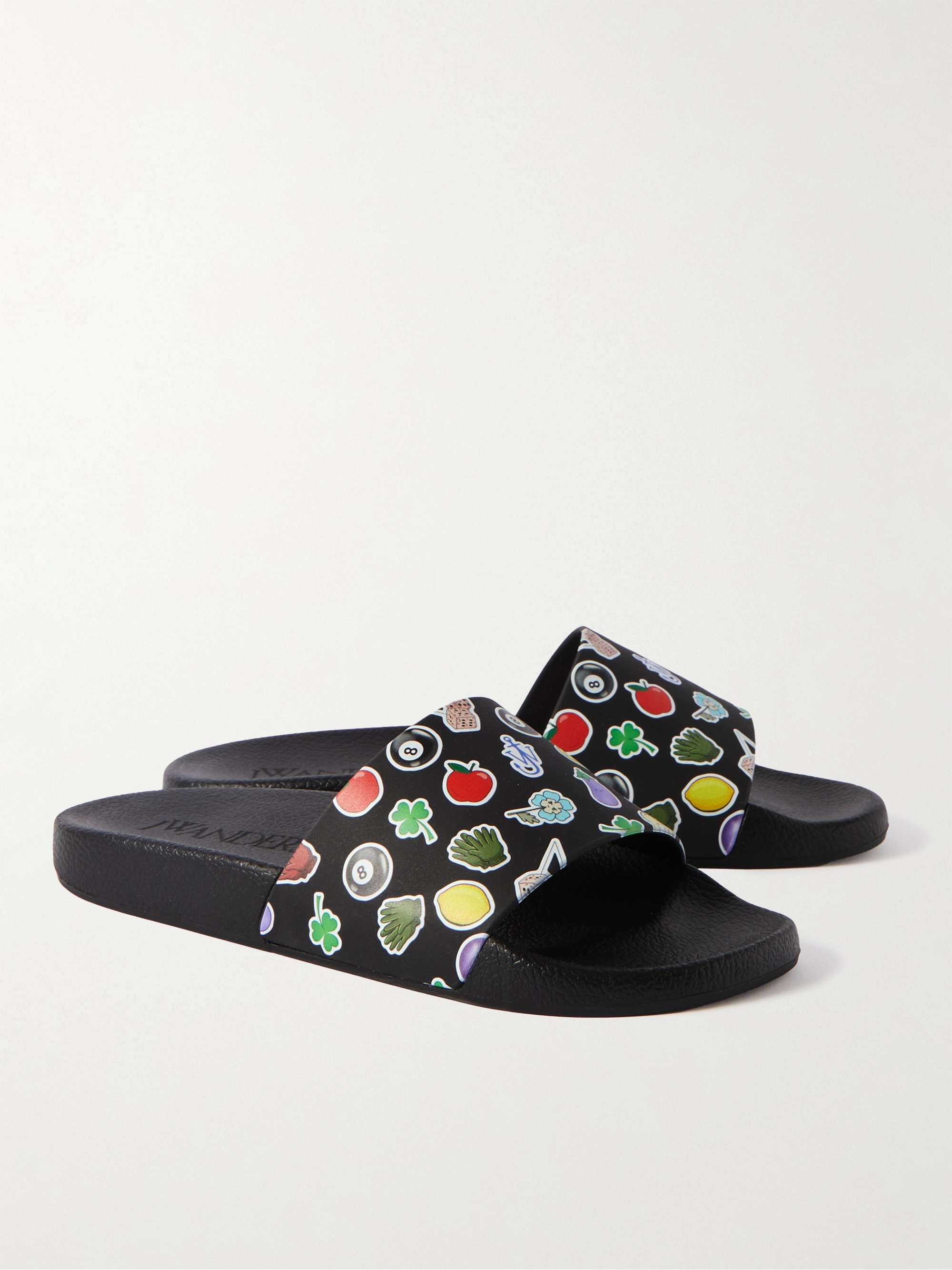 JW ANDERSON Printed Rubber Slides