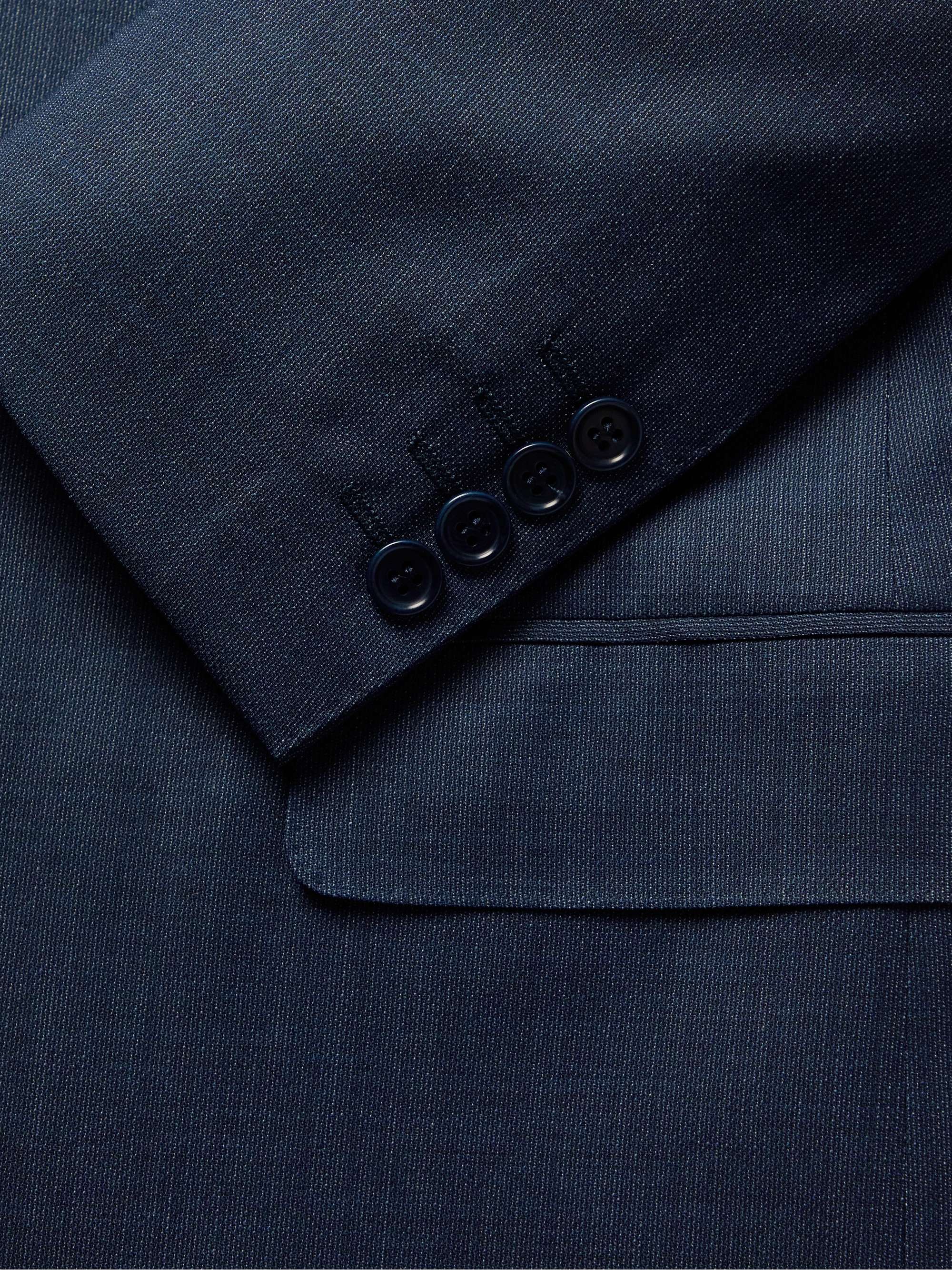 CANALI Super 130s Unstructured Wool and Cotton-Blend Suit Jacket