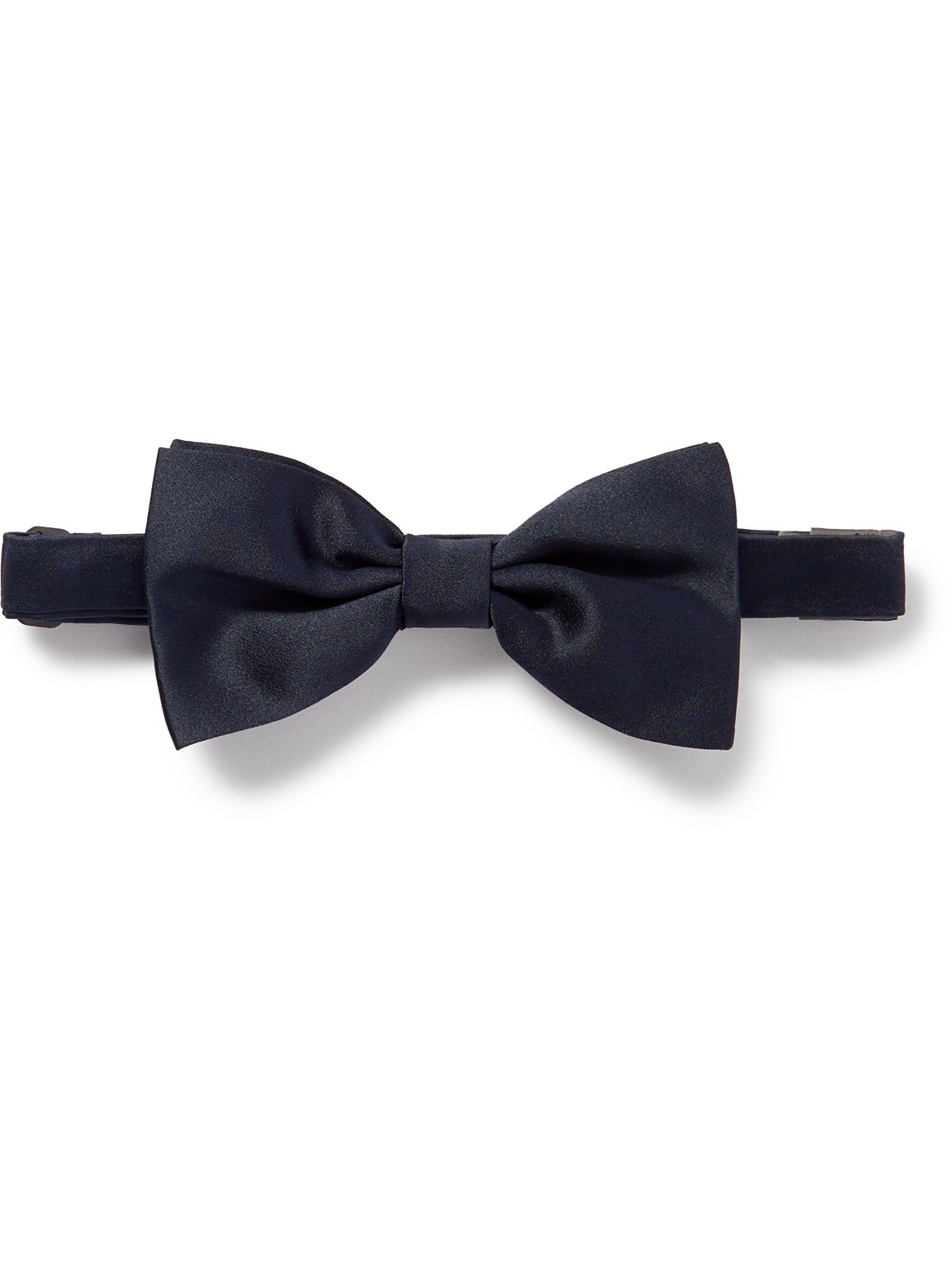 Canali Silk Woven Bow-tie In Blue