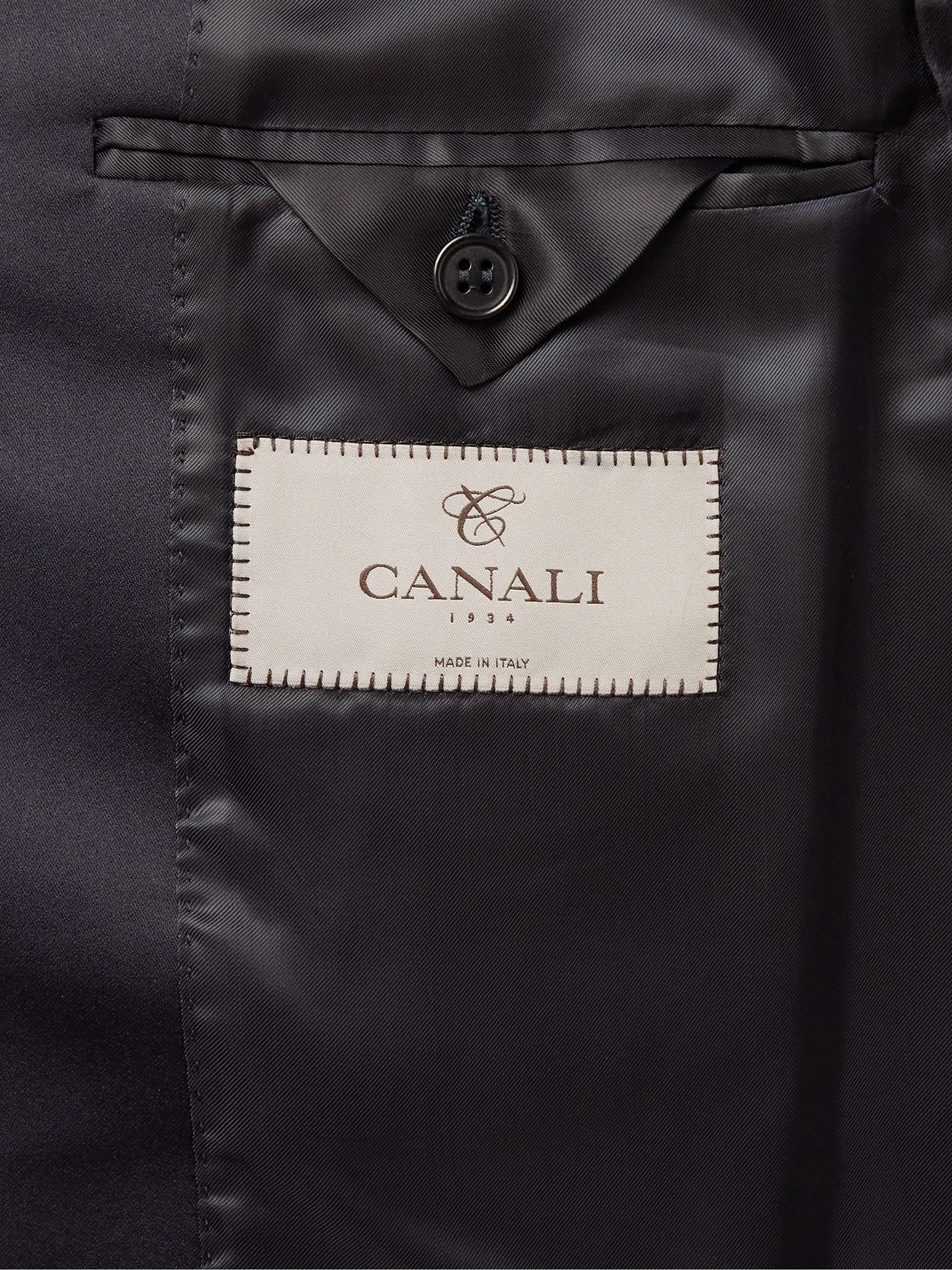 CANALI Slim-Fit Metallic Jacquard Tuxedo Jacket