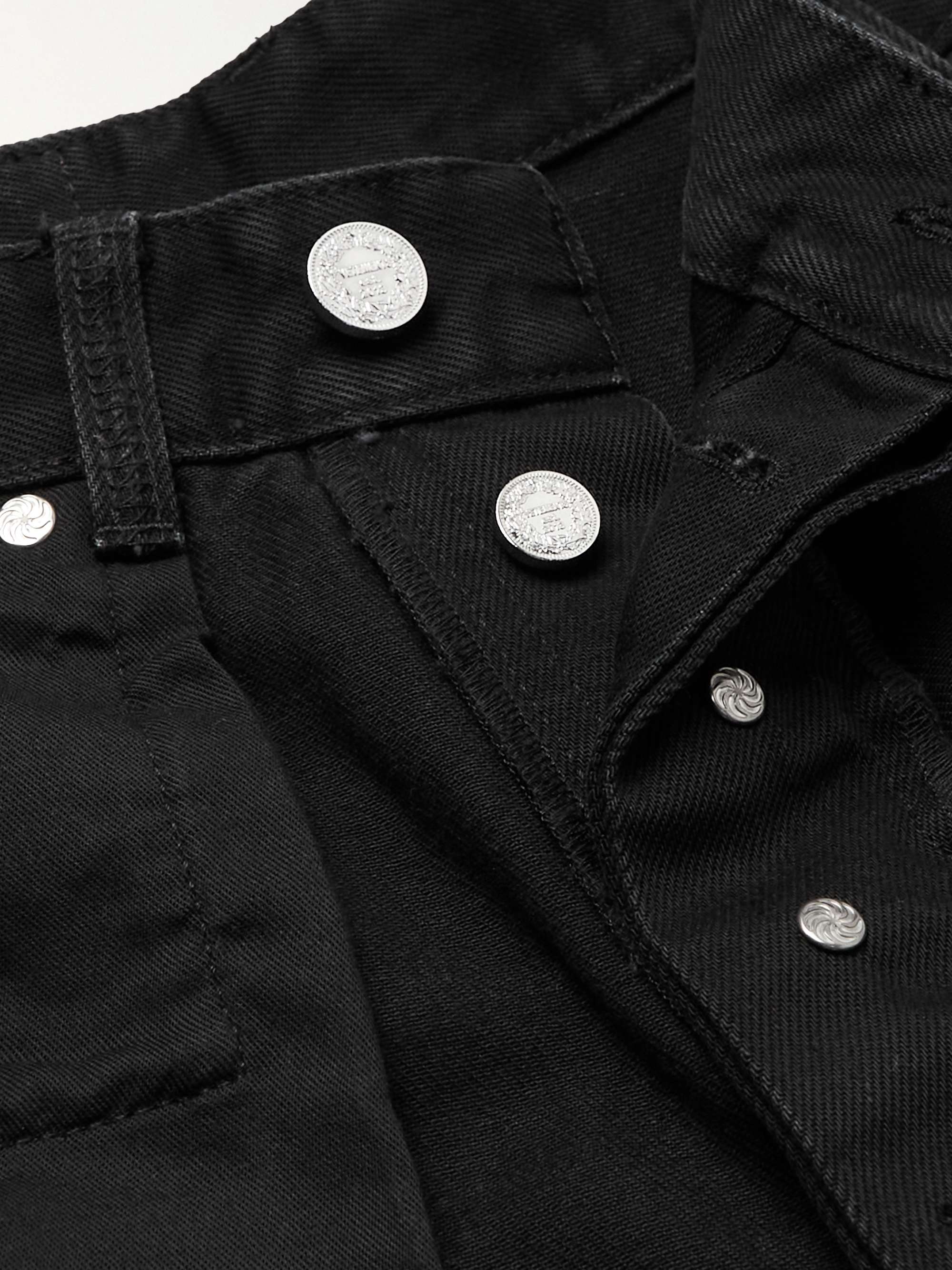 VETEMENTS Inside-Out Wide-Leg Jeans
