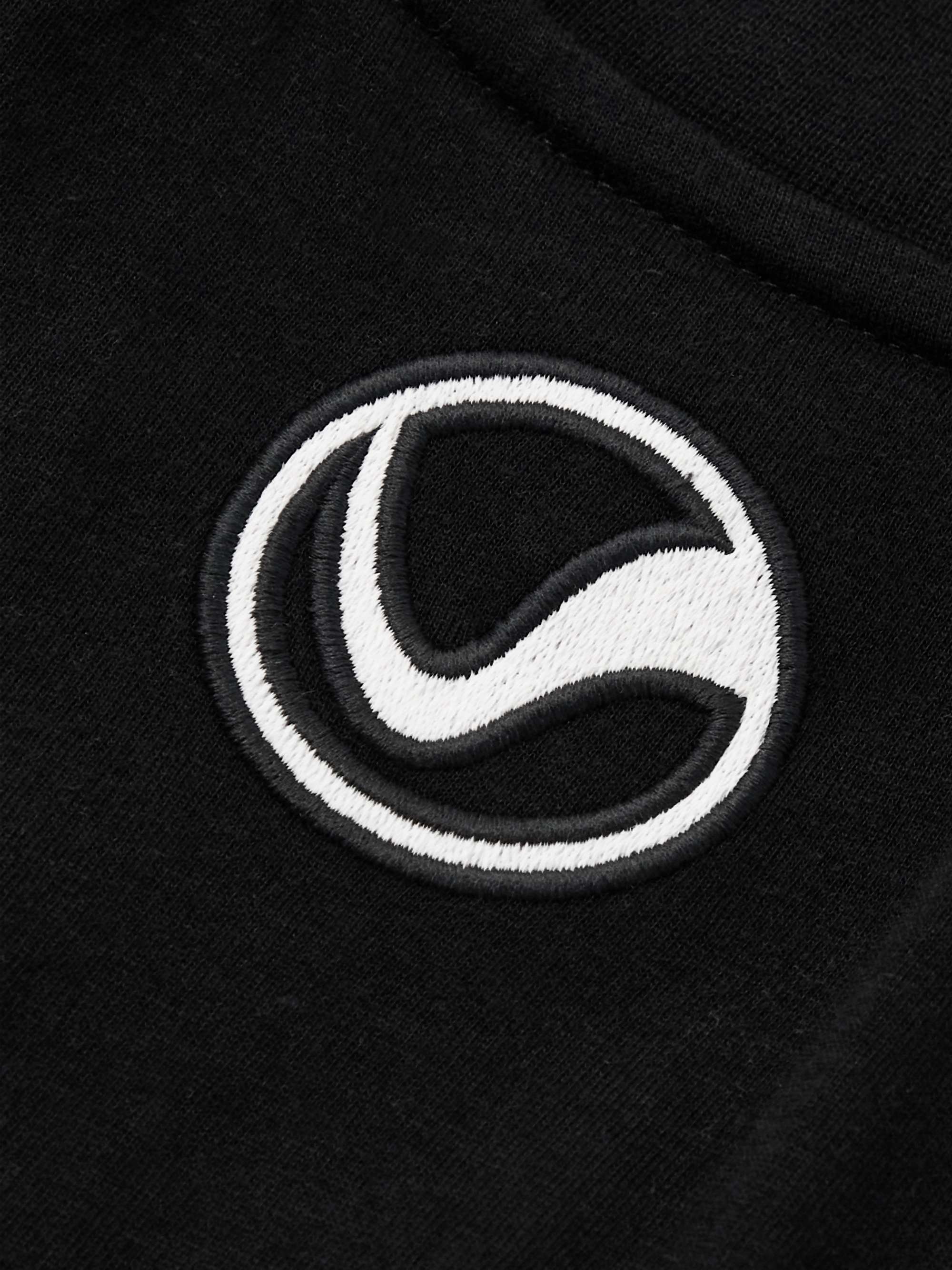 VETEMENTS Oversized Logo-Appliquéd Padded Cotton-Jersey Sweatshirt