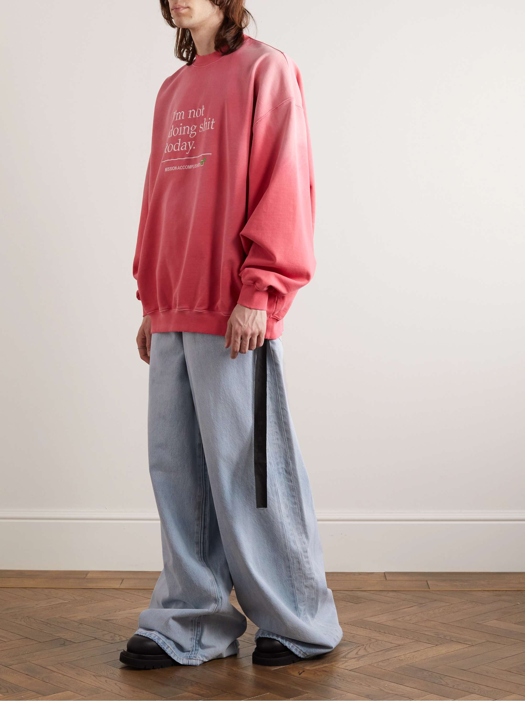 VETEMENTS Wide-Leg Jeans
