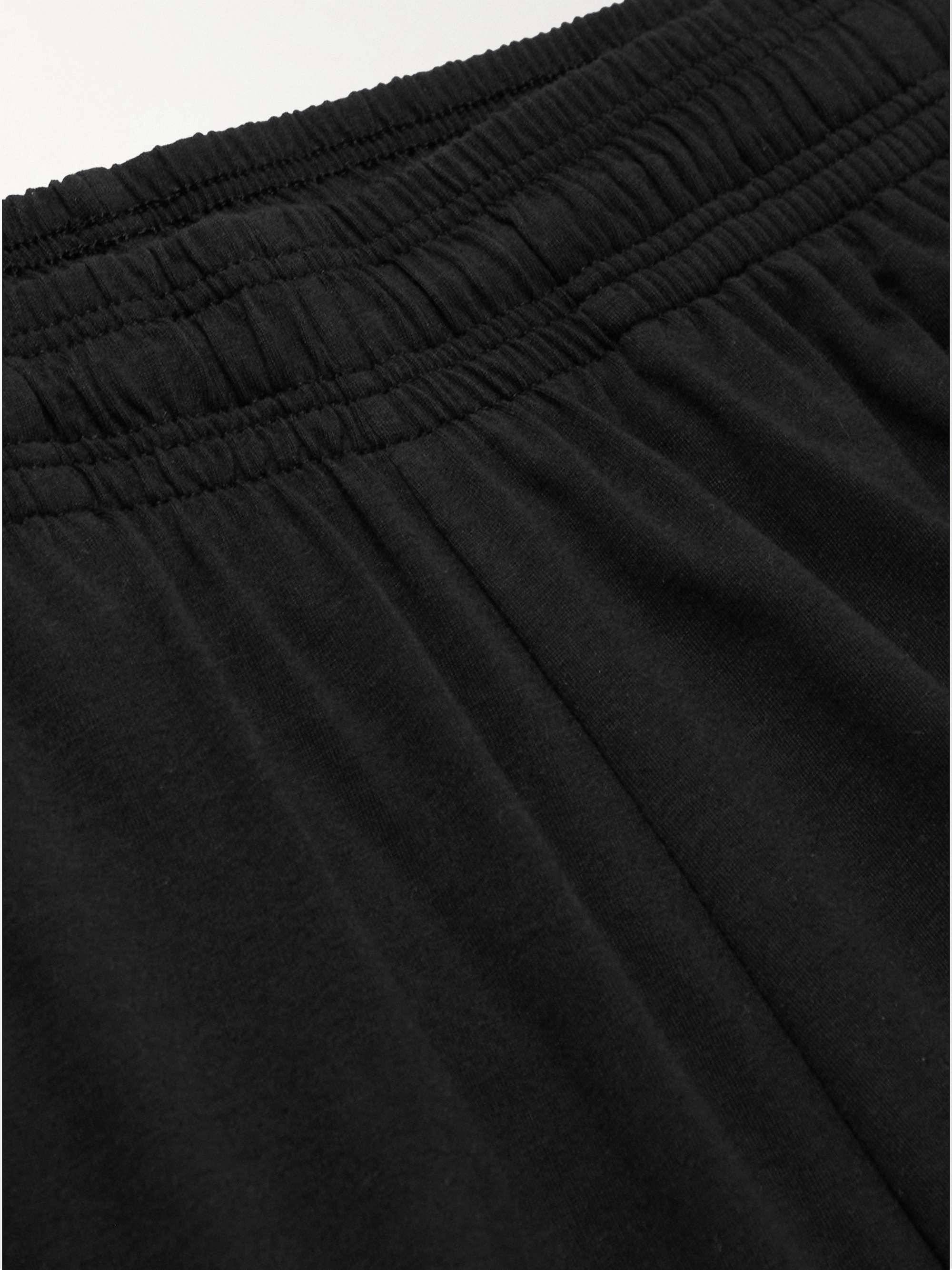 VETEMENTS Wide-Leg Cotton-Jersey Sweatpants