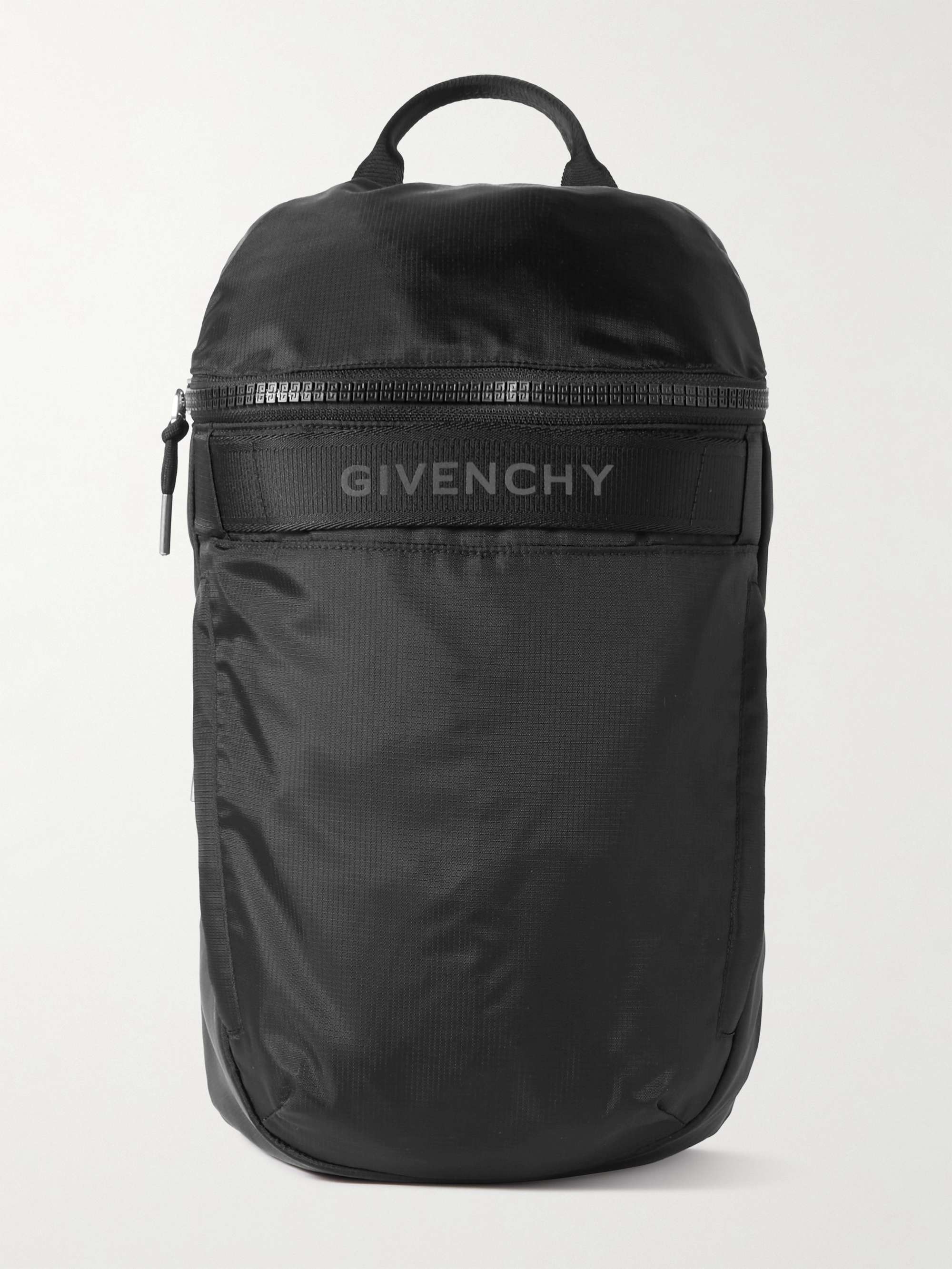 GIVENCHY G-Trek Logo-Print Shell Backpack