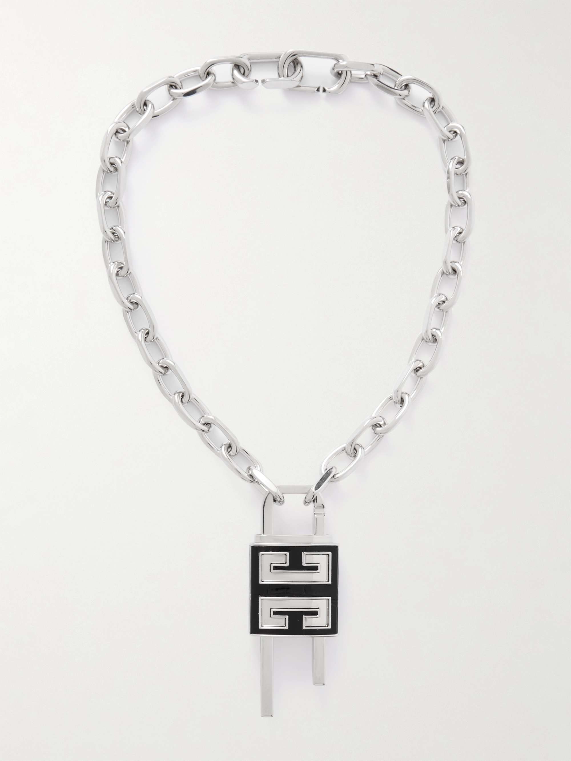 4 G Chain Necklace in Silver - Givenchy