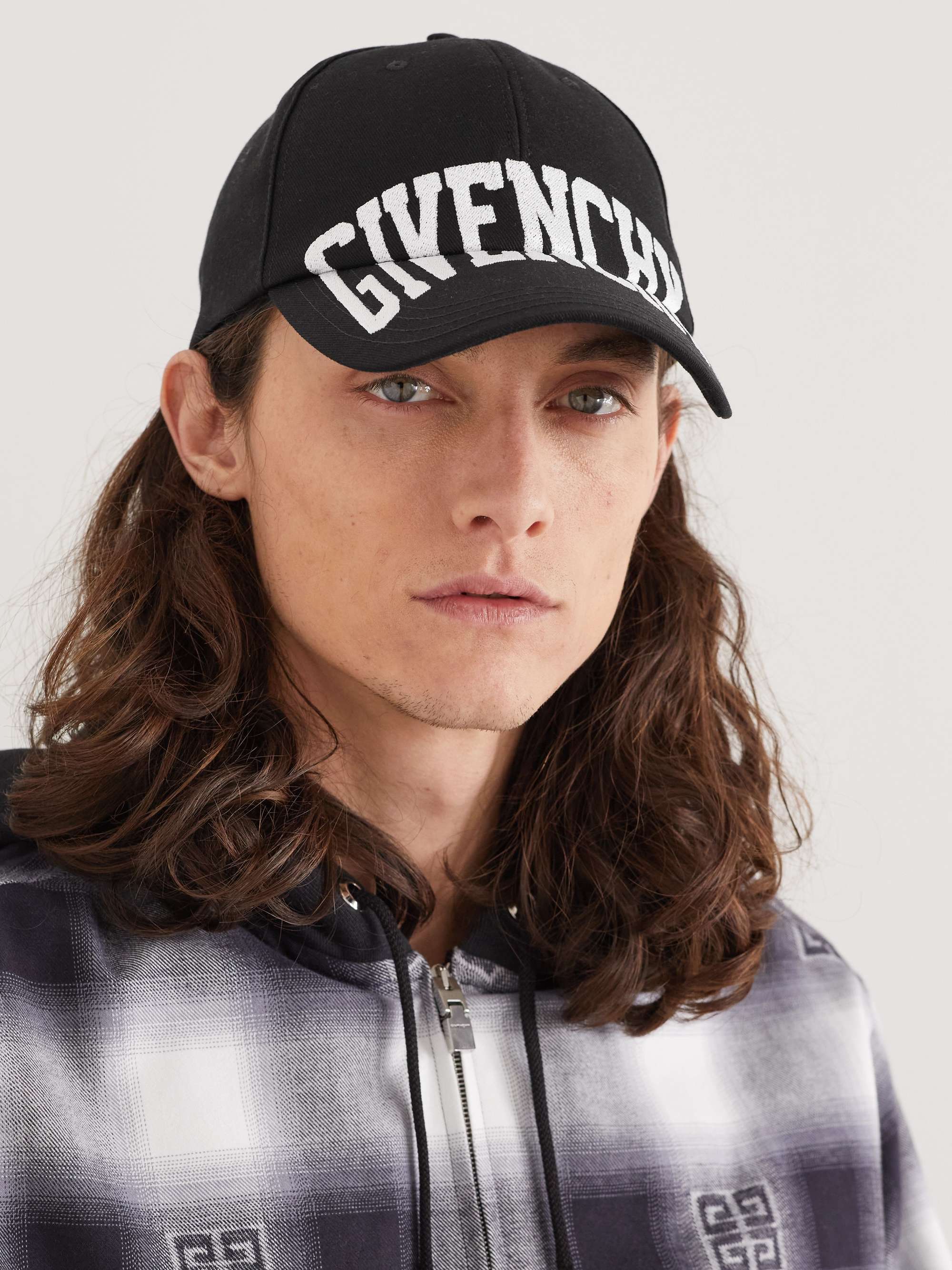 GIVENCHY Logo-Embroidered Cotton-Twill Baseball Cap for Men | MR PORTER