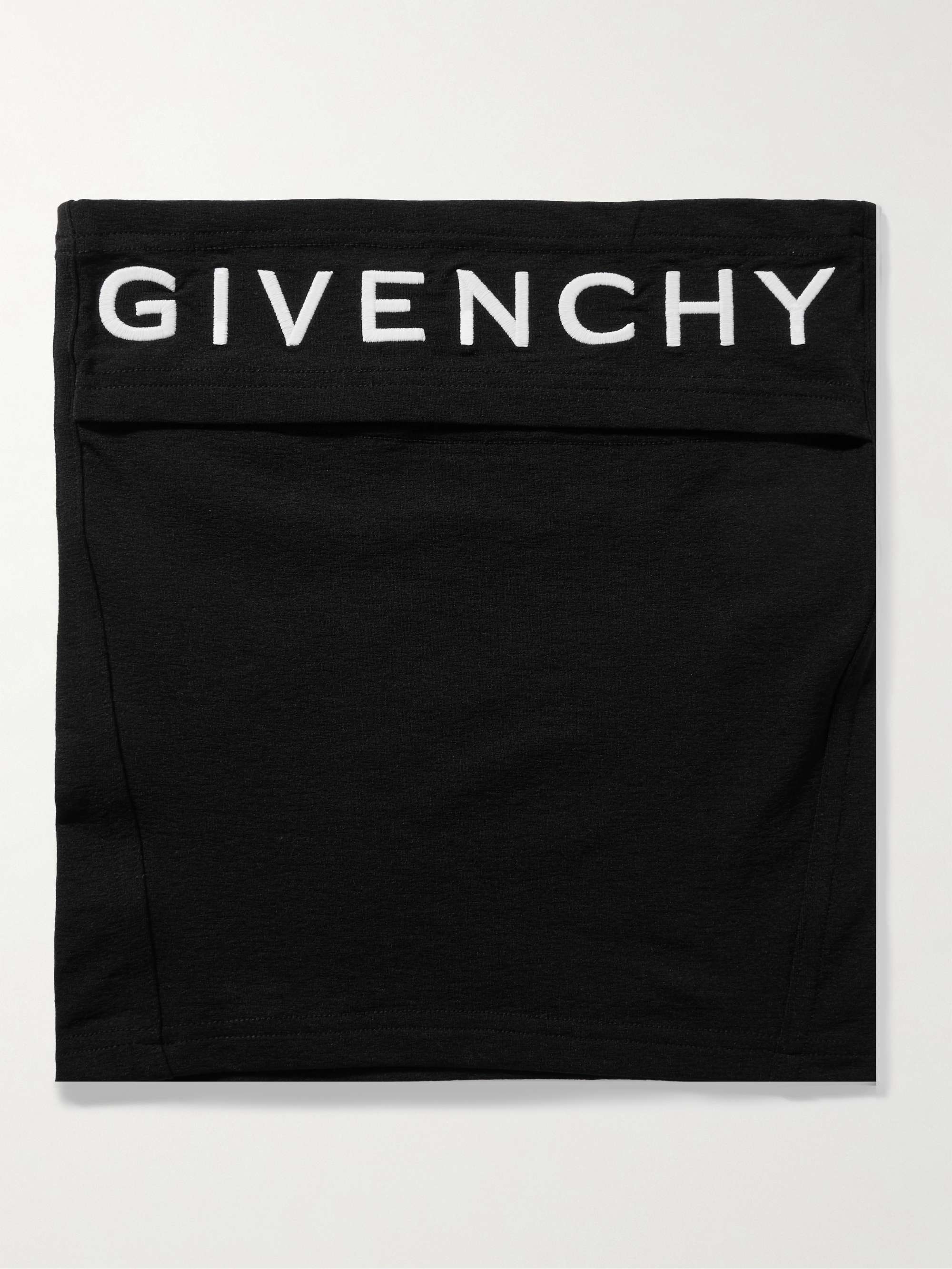 GIVENCHY Logo-Embroidered Stretch-Jersey Balaclava for Men | MR PORTER