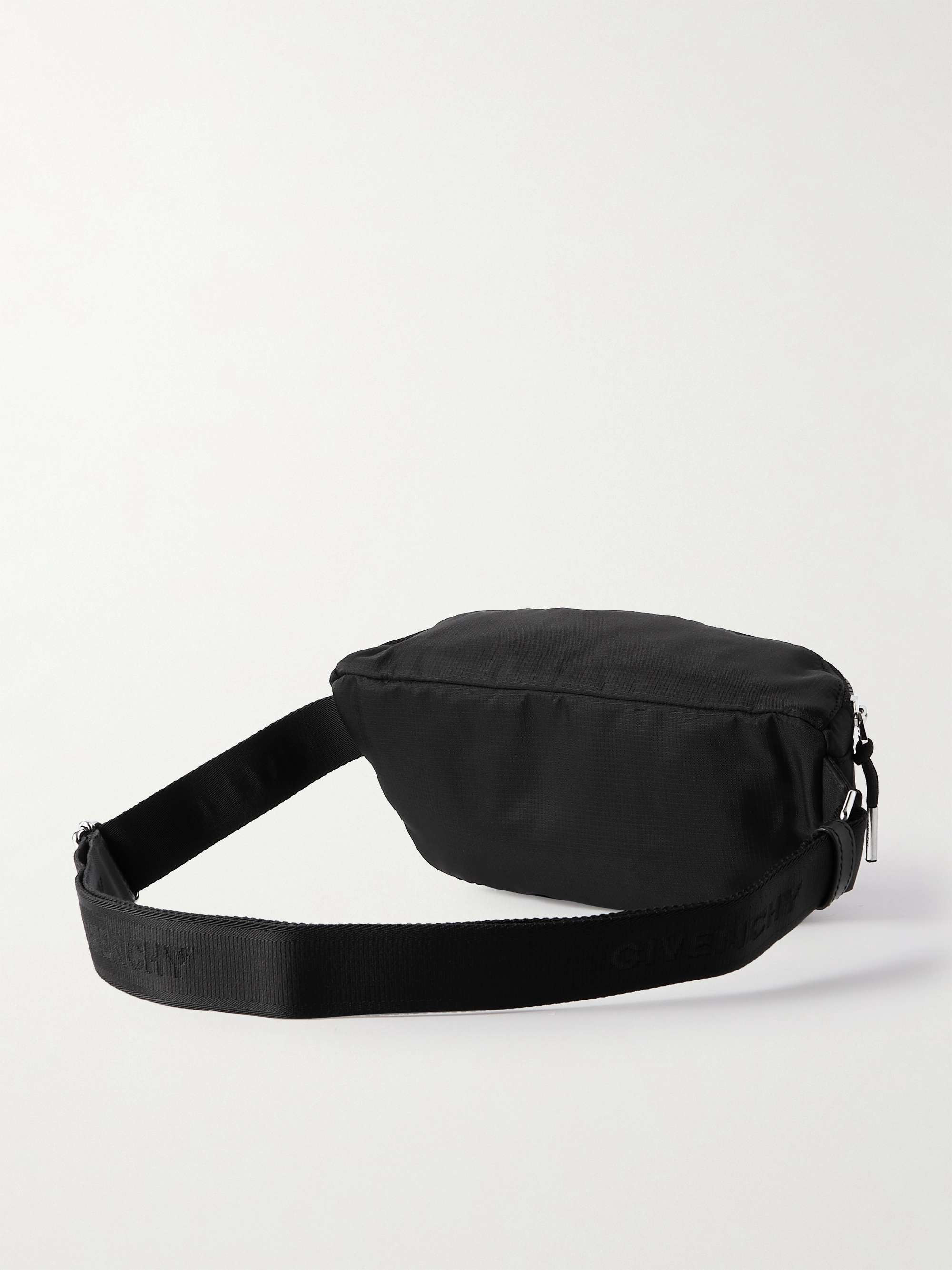 GIVENCHY G-Trek Logo-Print Ripstop Belt Bag