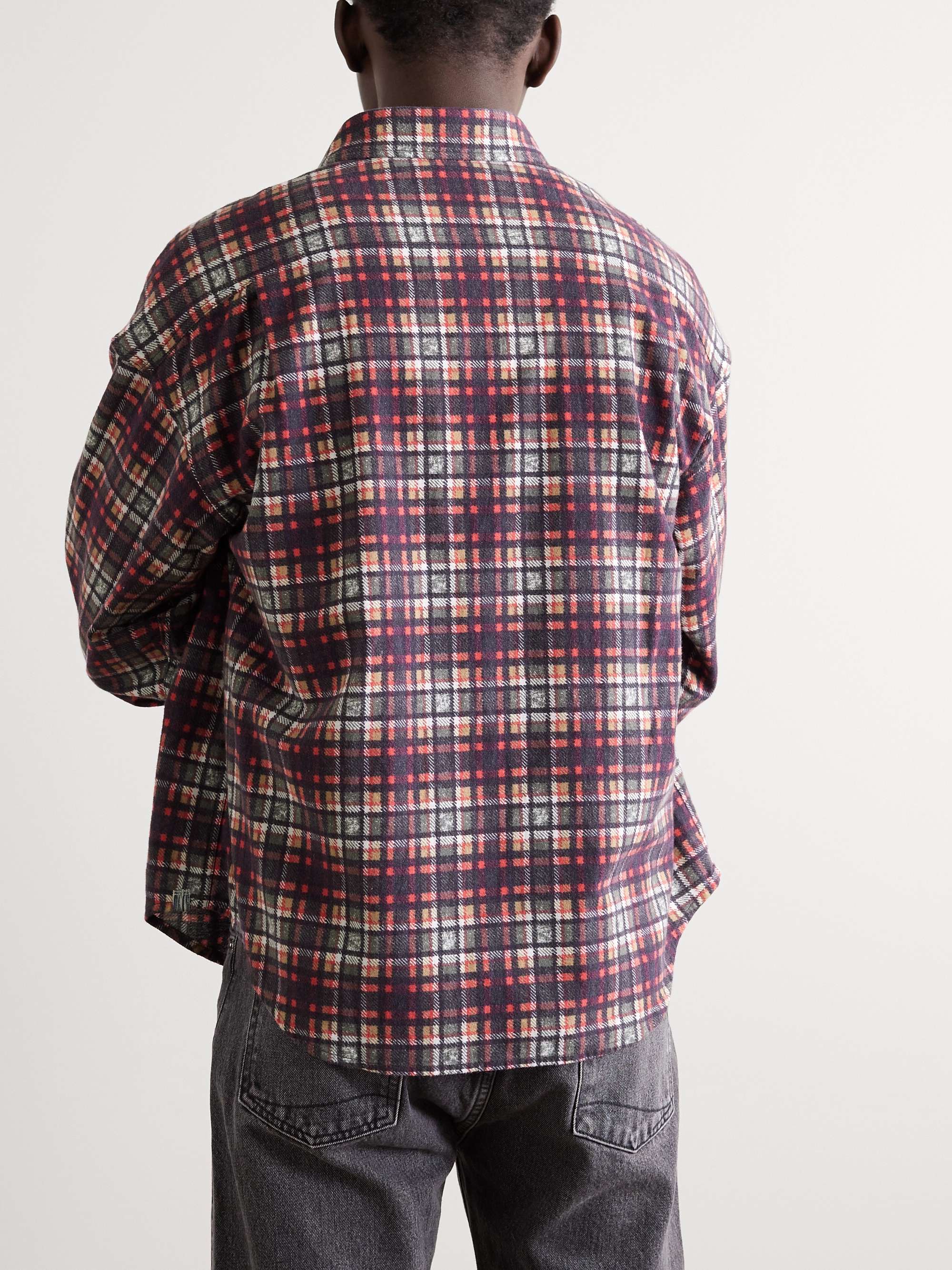 VISVIM Pioneer Checked Cotton-Flannel Shirt