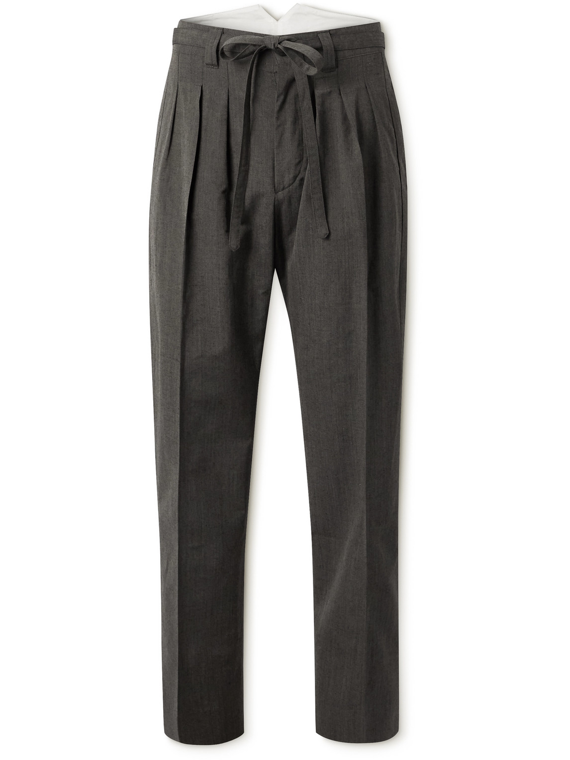 Visvim Brown Mccloud Trousers In Gray | ModeSens