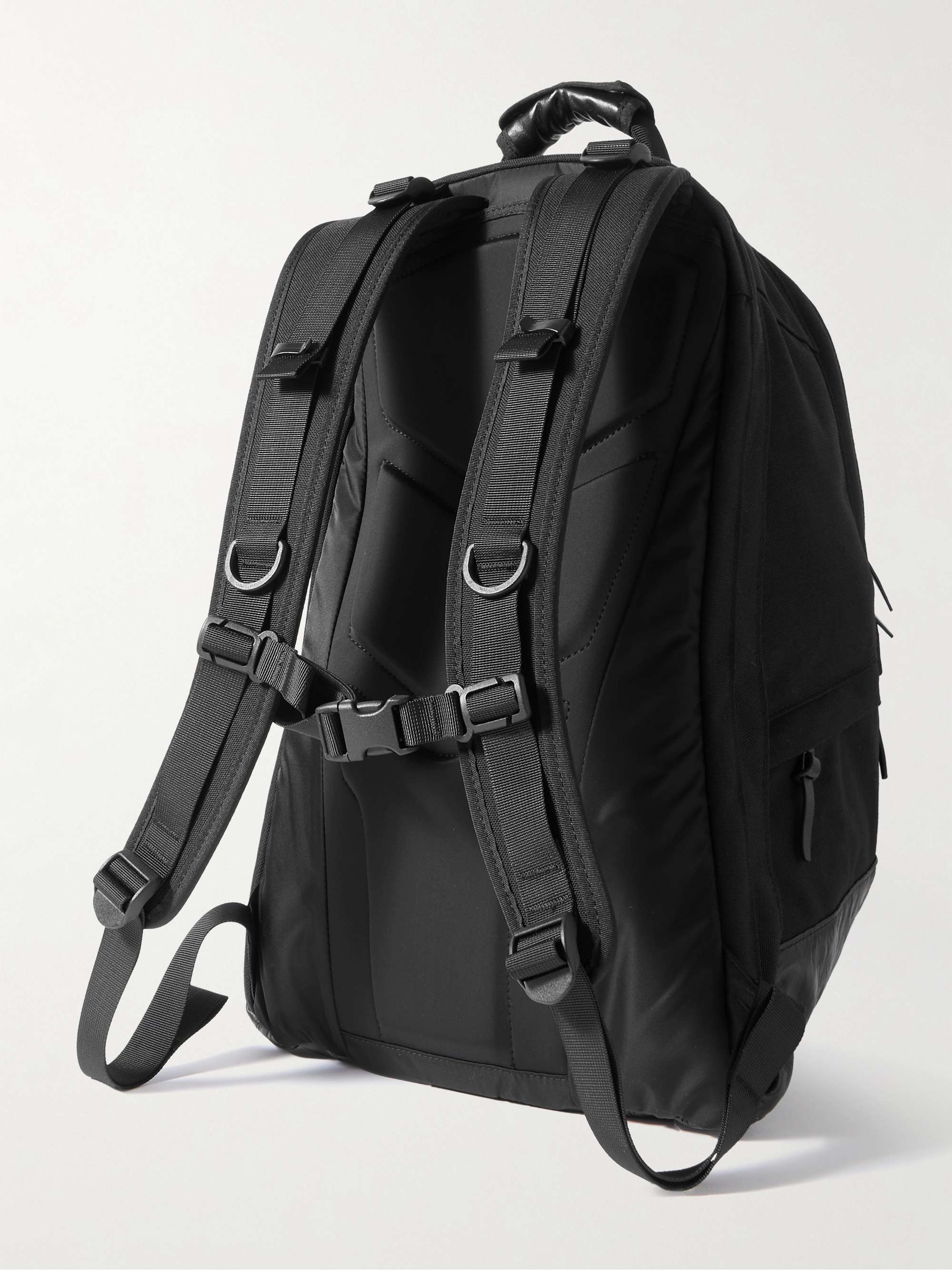 VISVIM Faux Leather-Trimmed CORDURA® Backpack