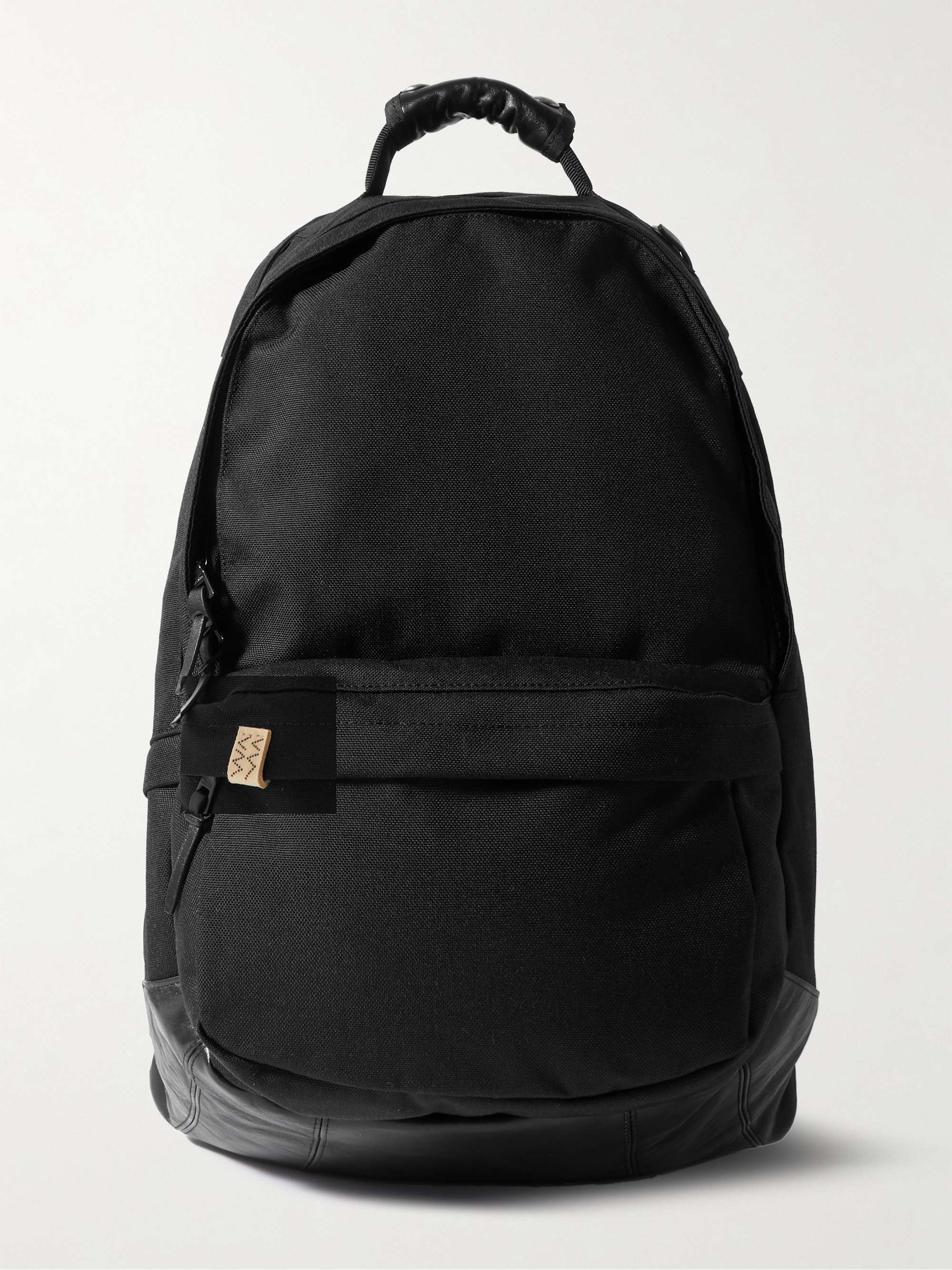 VISVIM Faux Leather-Trimmed CORDURA® Backpack