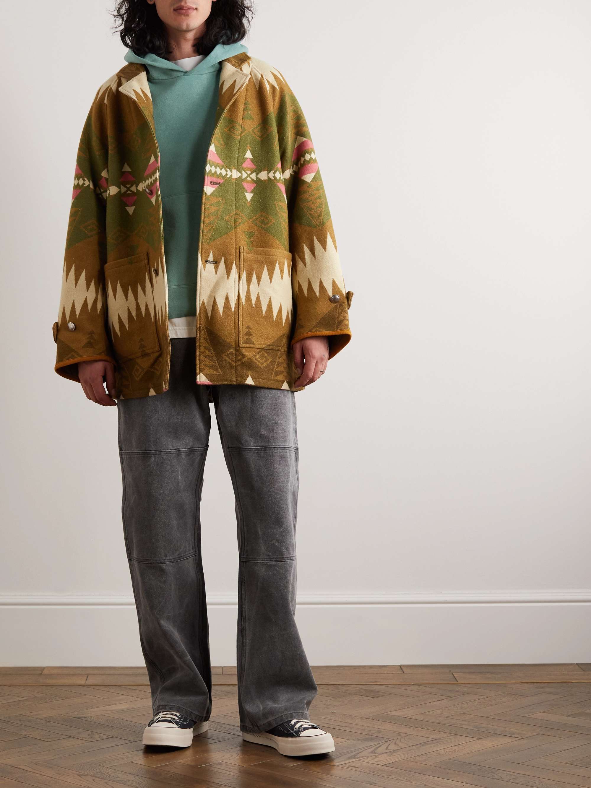 VISVIM Jumbo Cotton-Jersey Hoodie