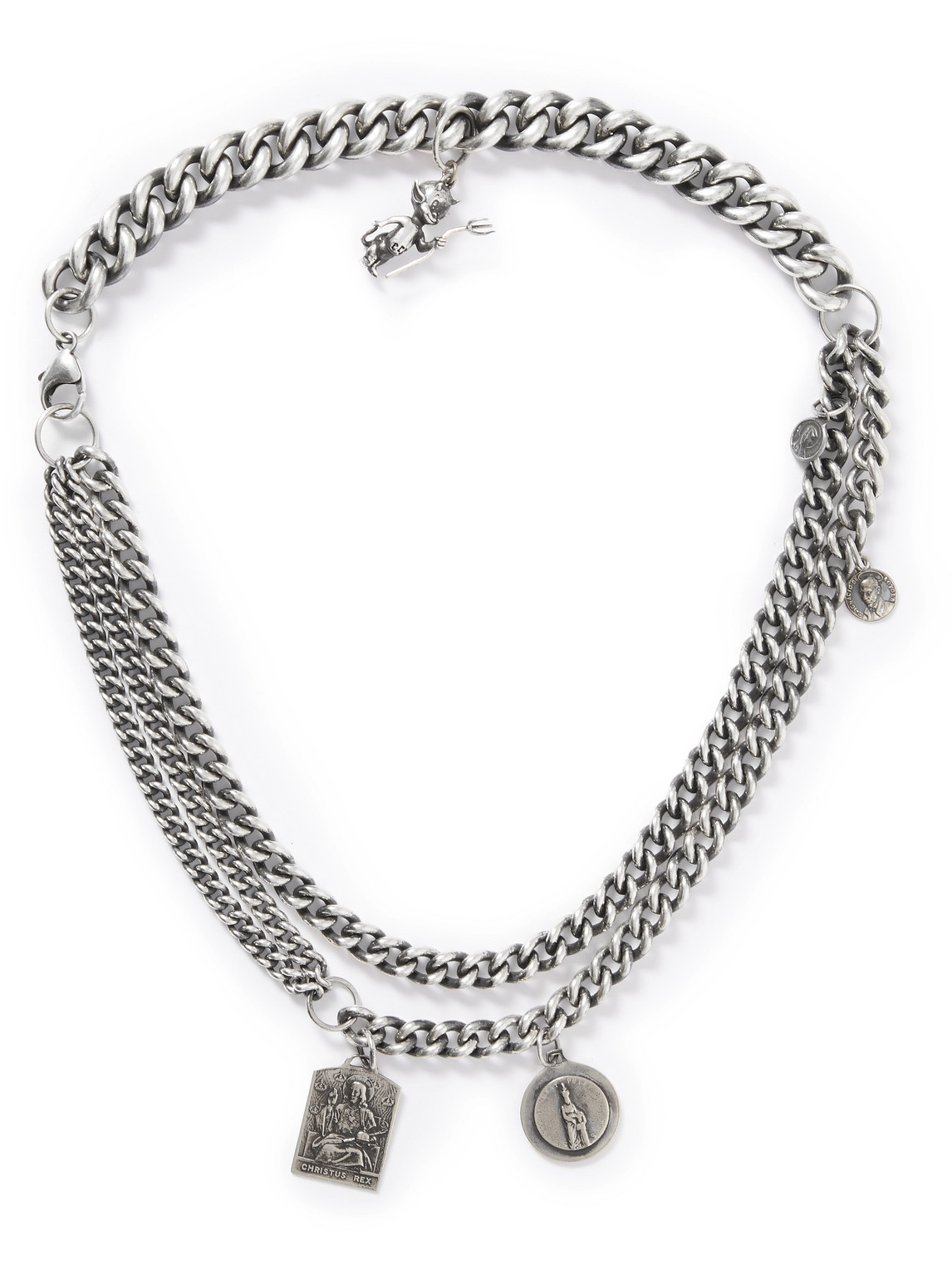 Enfants Riches Deprimes Silver Chain Necklace | ModeSens