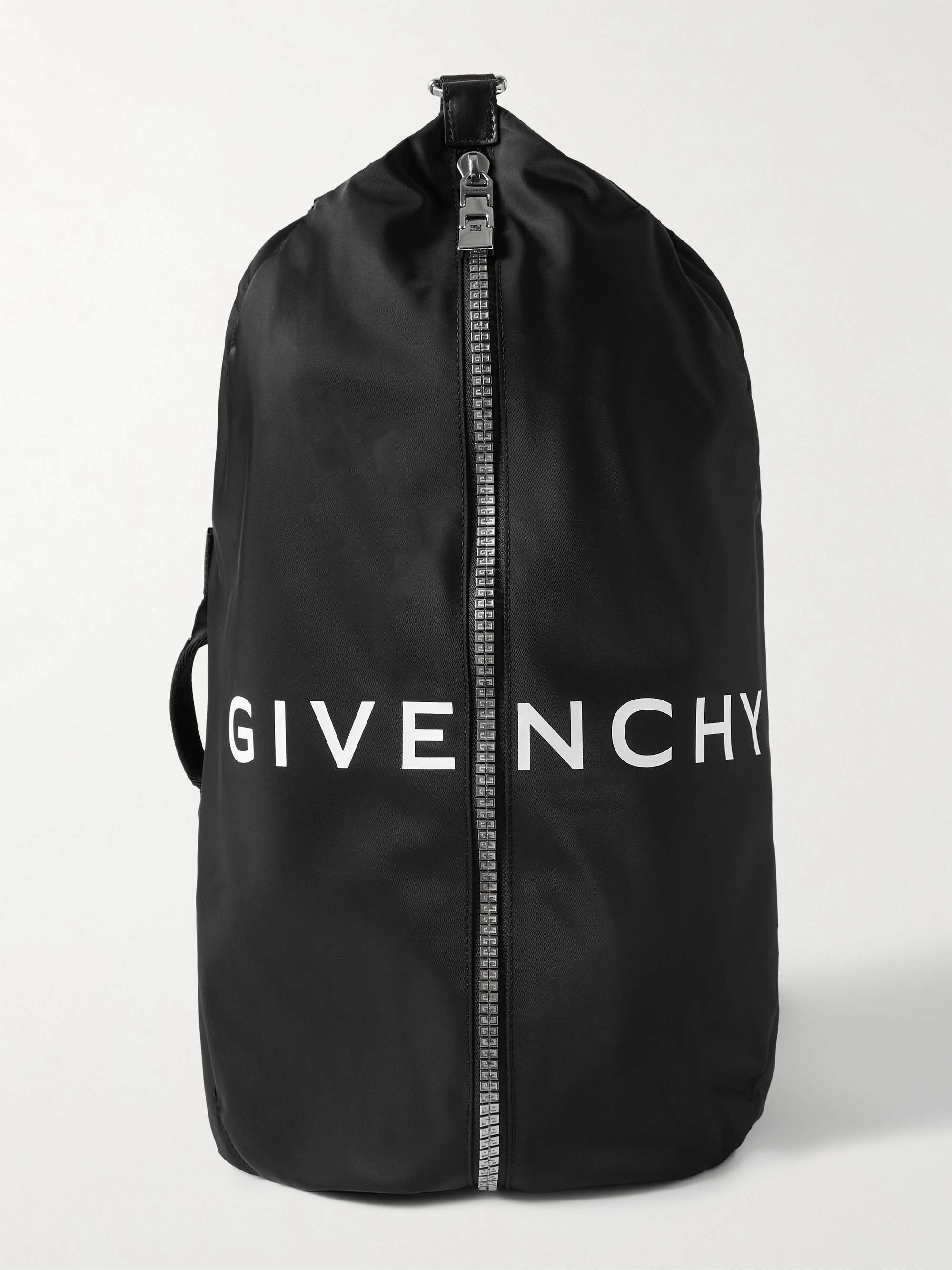 GIVENCHY G-Zip Logo-Print Shell Backpack for Men | MR PORTER