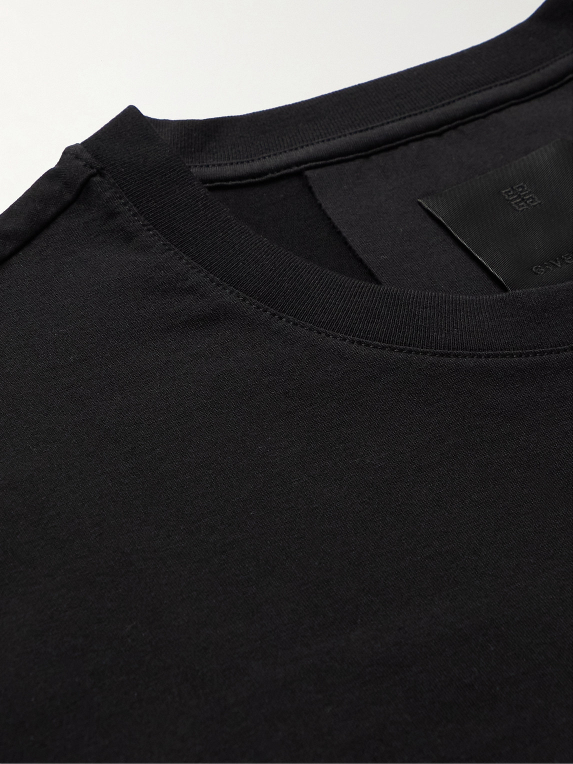 Givenchy Classic Fit Cotton Logo Graphic Tee In Black | ModeSens