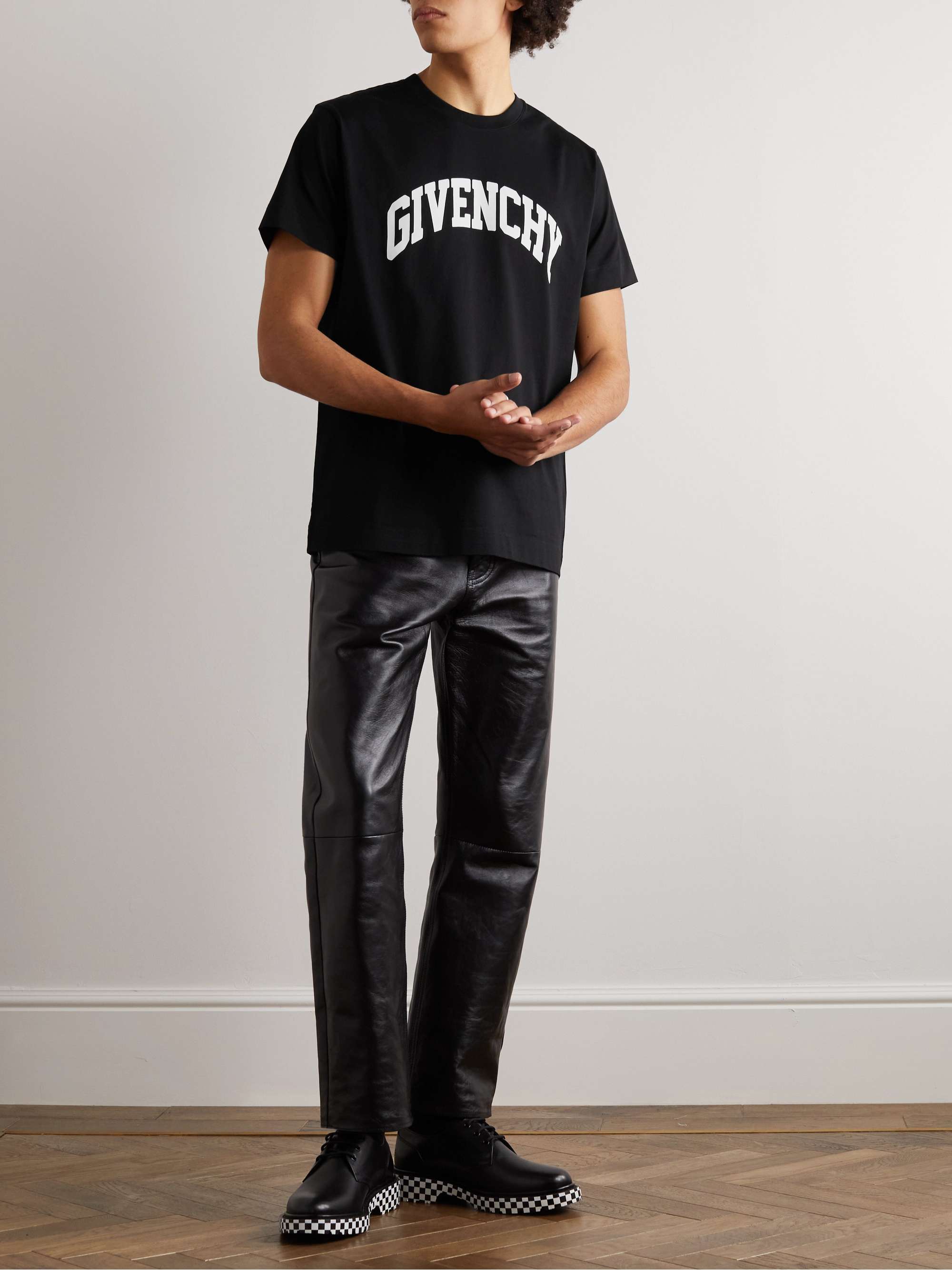 GIVENCHY】Tシャツ バックプリントあり-