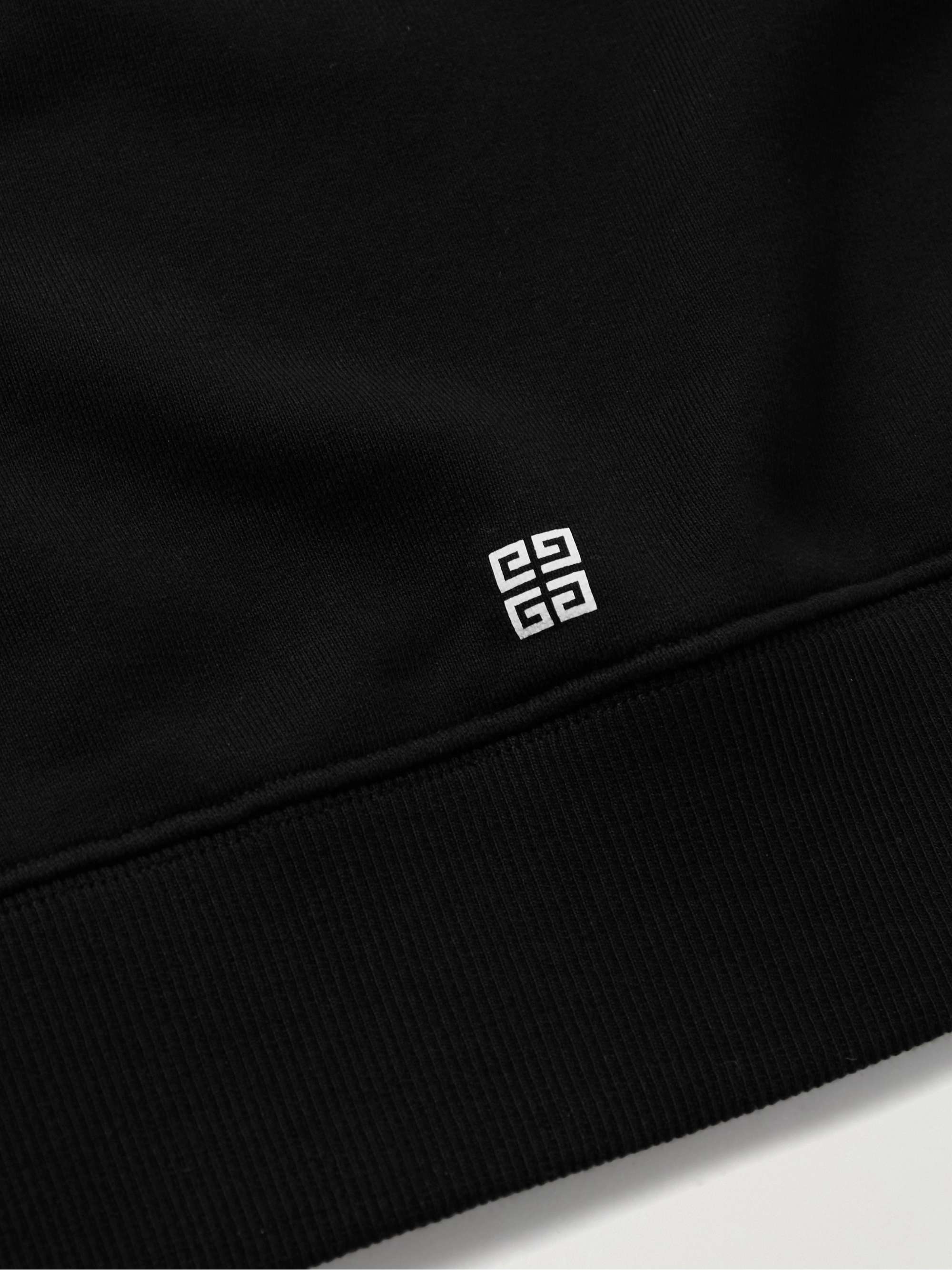 GIVENCHY Logo-Print Cotton-Jersey Sweatshirt
