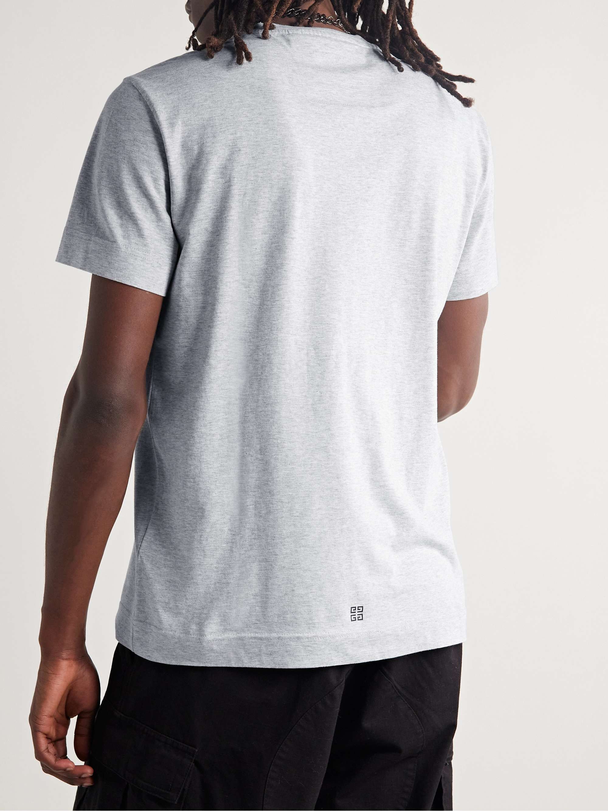GIVENCHY Logo-Print Cotton-Jersey T-Shirt