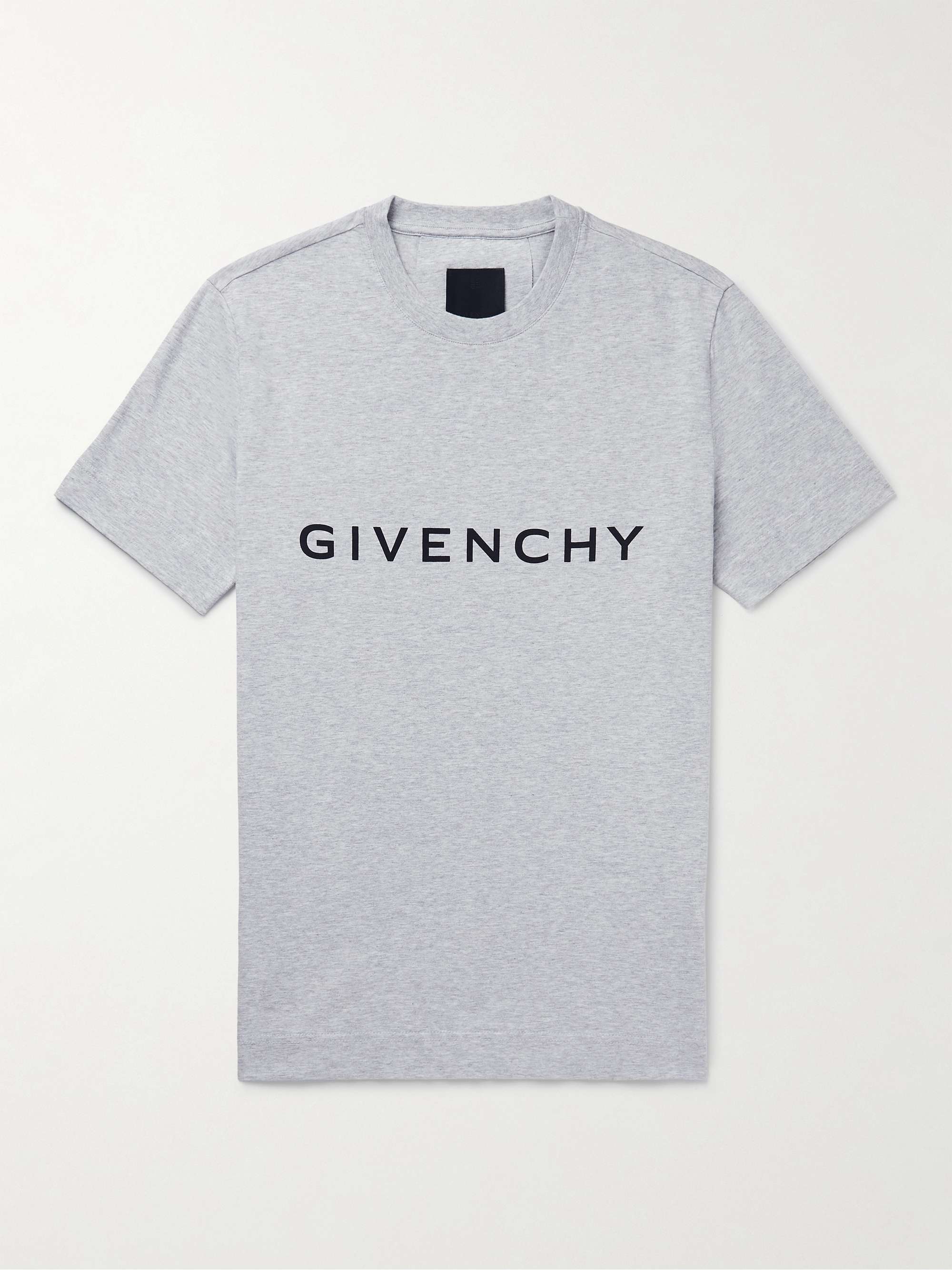 GIVENCHY Logo-Print Cotton-Jersey T-Shirt for Men | MR PORTER