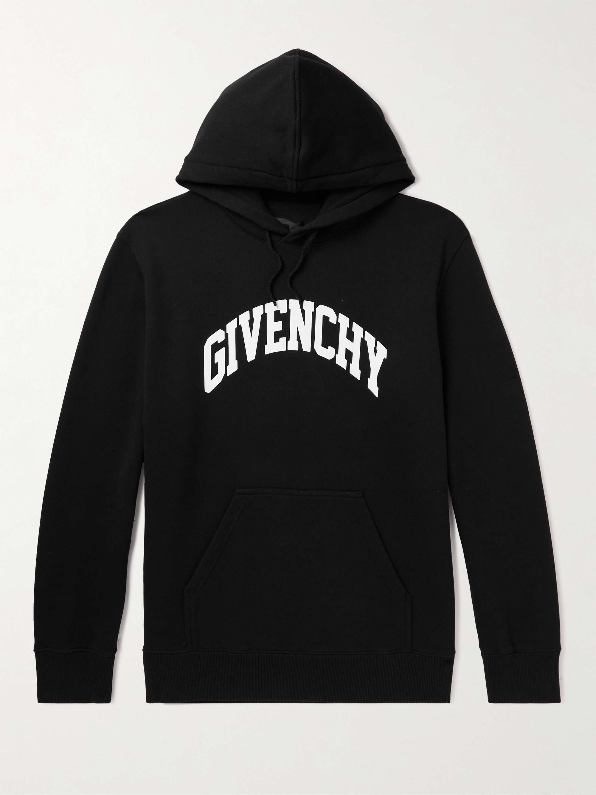 GIVENCHY Logo-Print Cotton-Jersey Hoodie