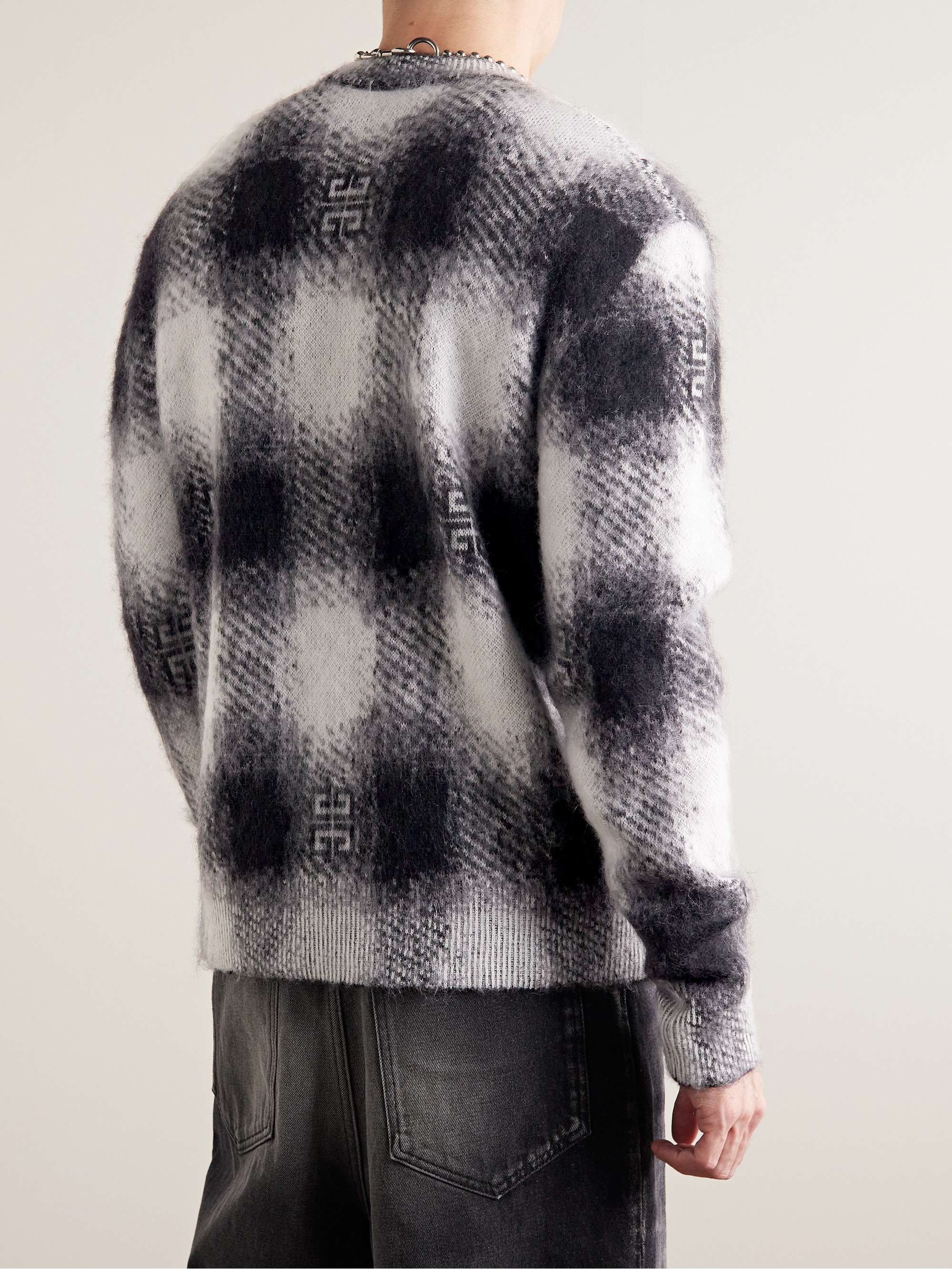 GIVENCHY Logo-Jacquard Knitted Sweater