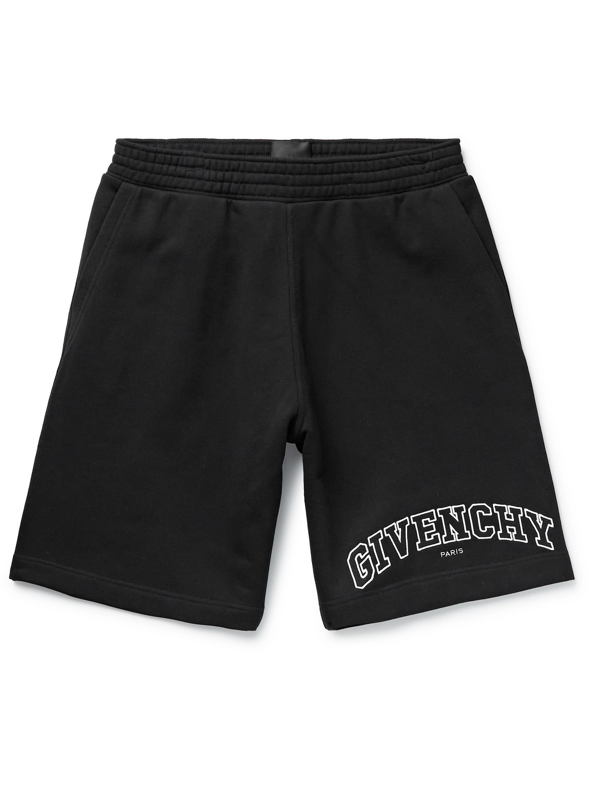 Givenchy Black Cotton Shorts In Black
