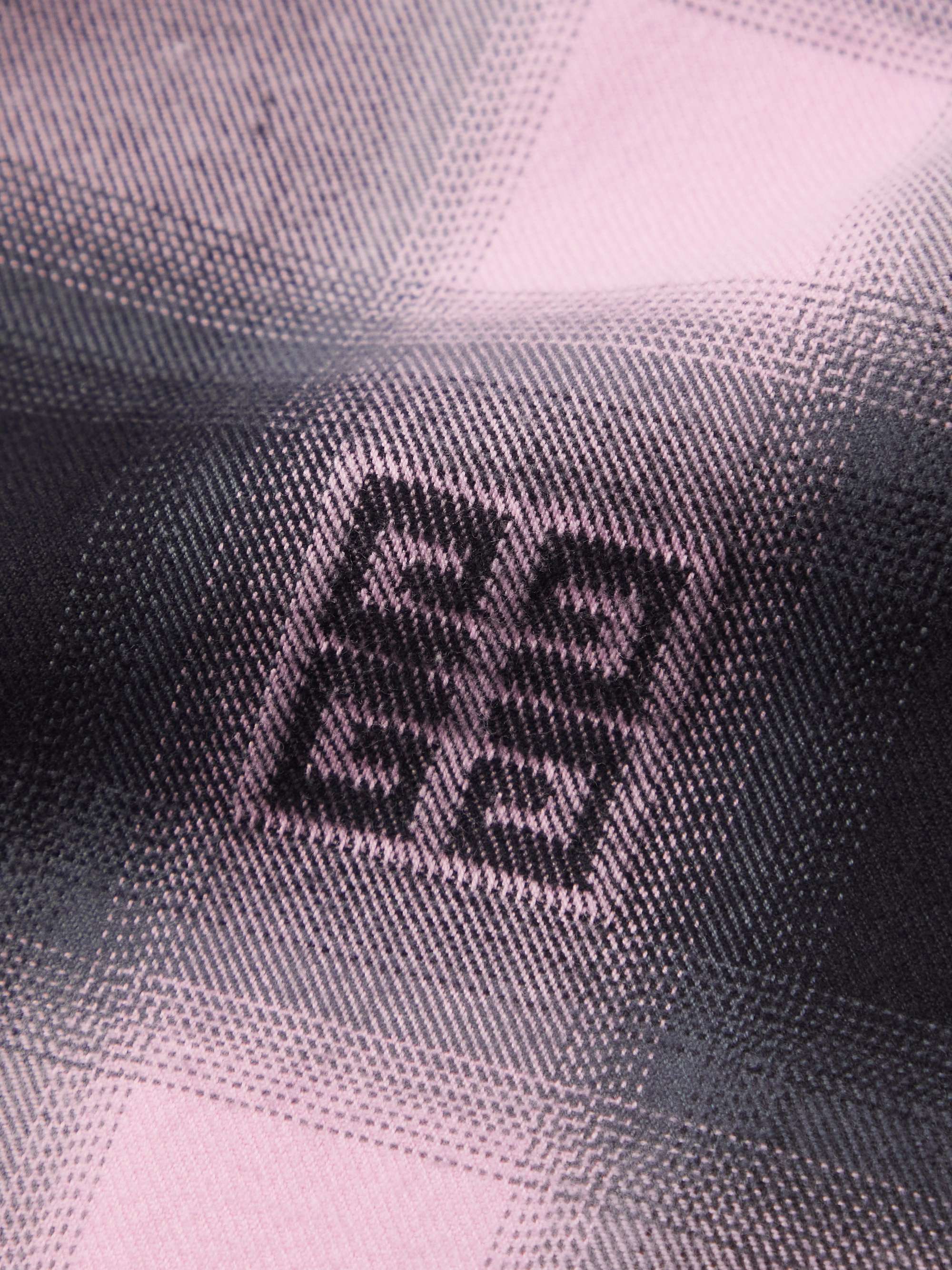 GIVENCHY Oversized 4G Checked Cotton Shirt