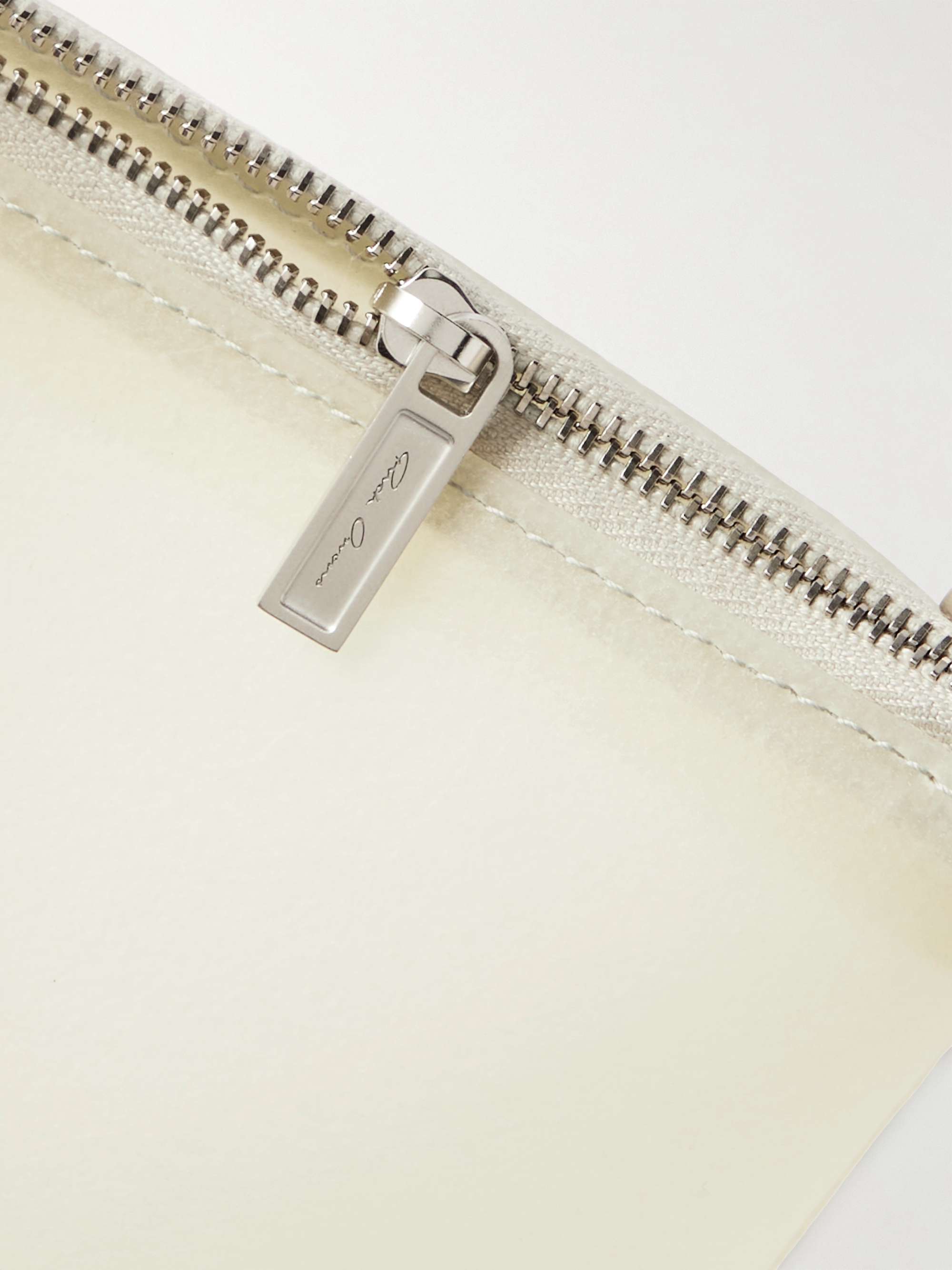 RICK OWENS Transparent Leather Messenger Bag