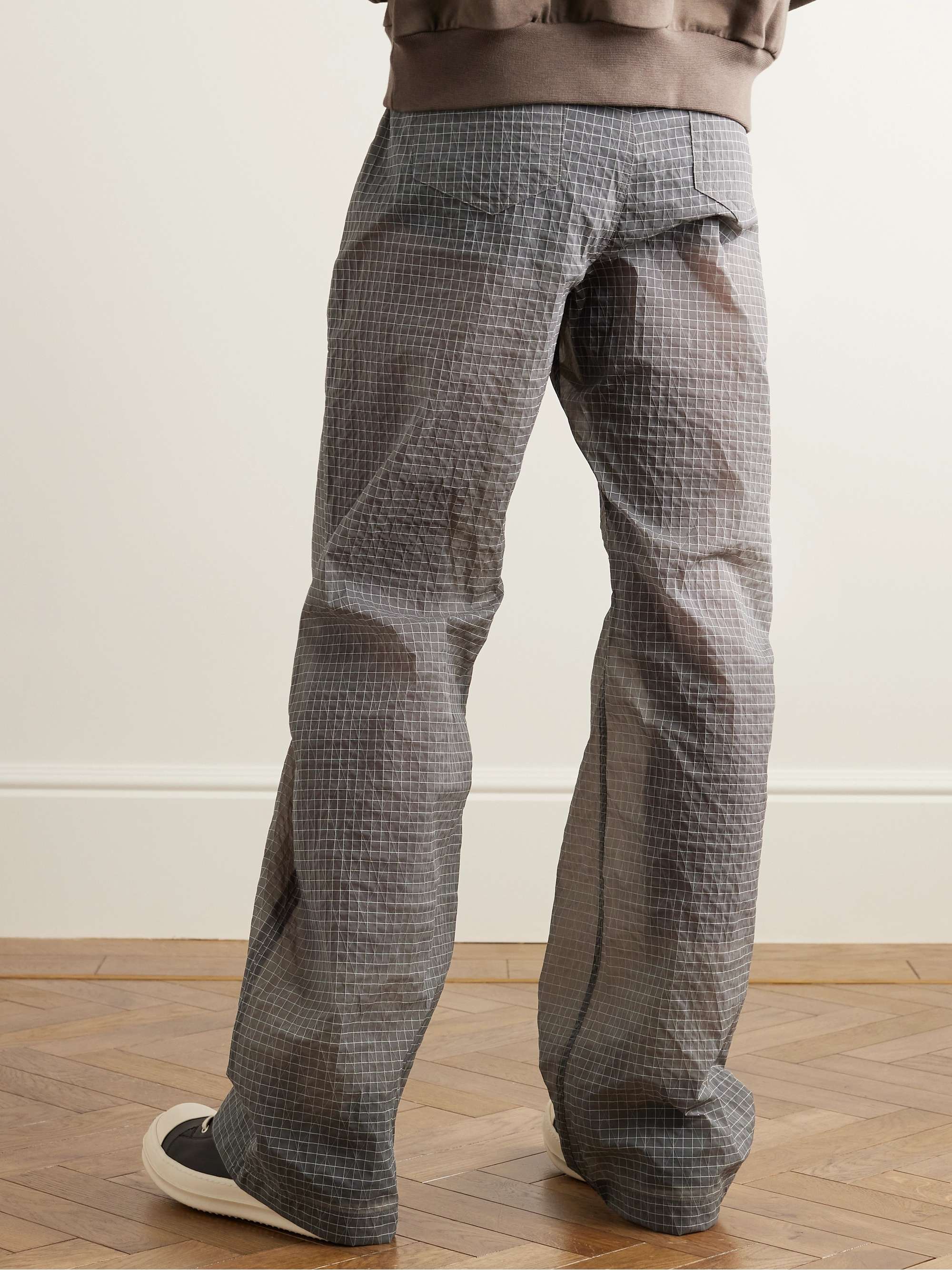 RICK OWENS Dyneema Straight-Leg Ripstop Trousers
