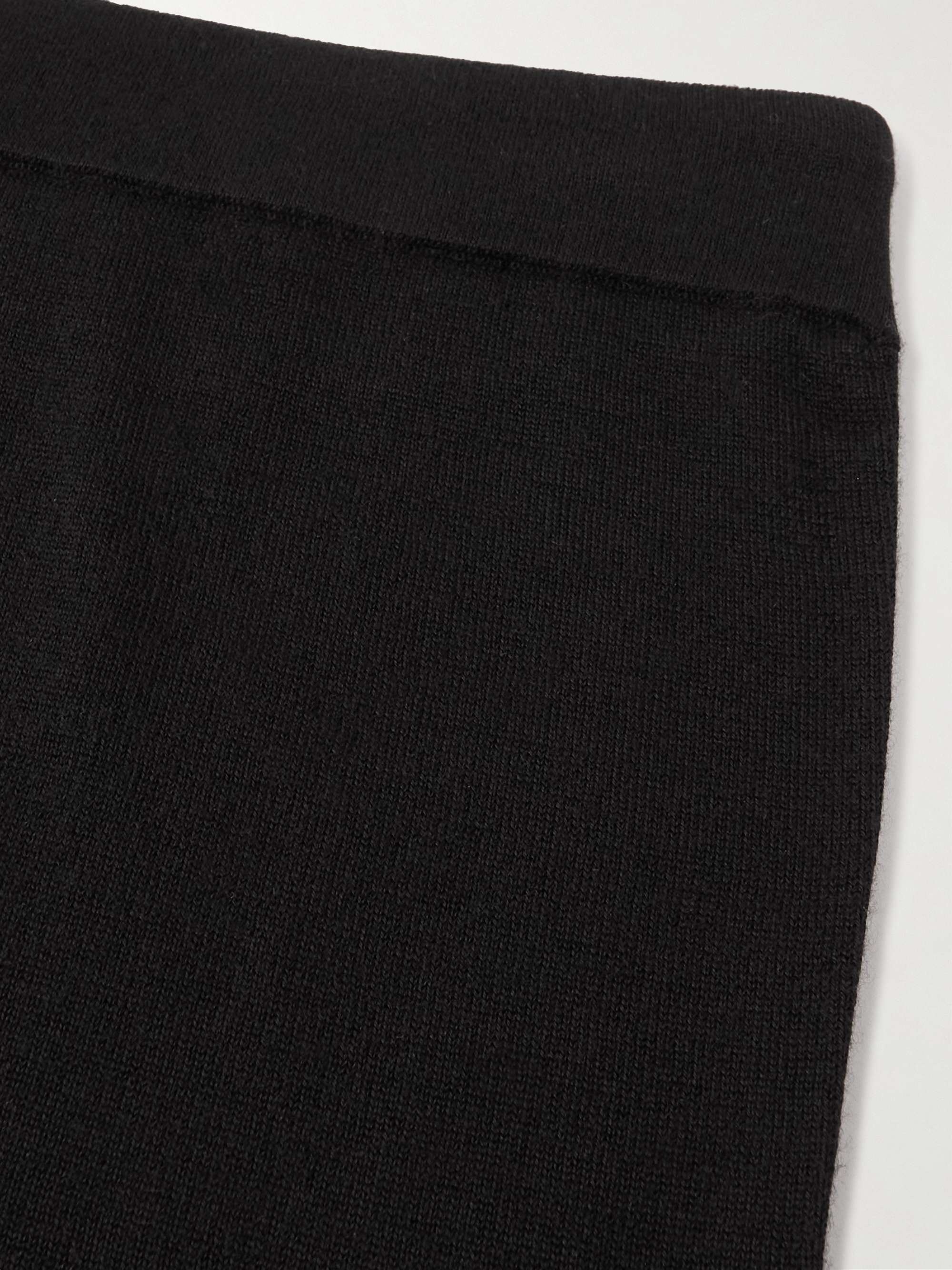 RICK OWENS Tapered Cashmere-Blend Sweatpants