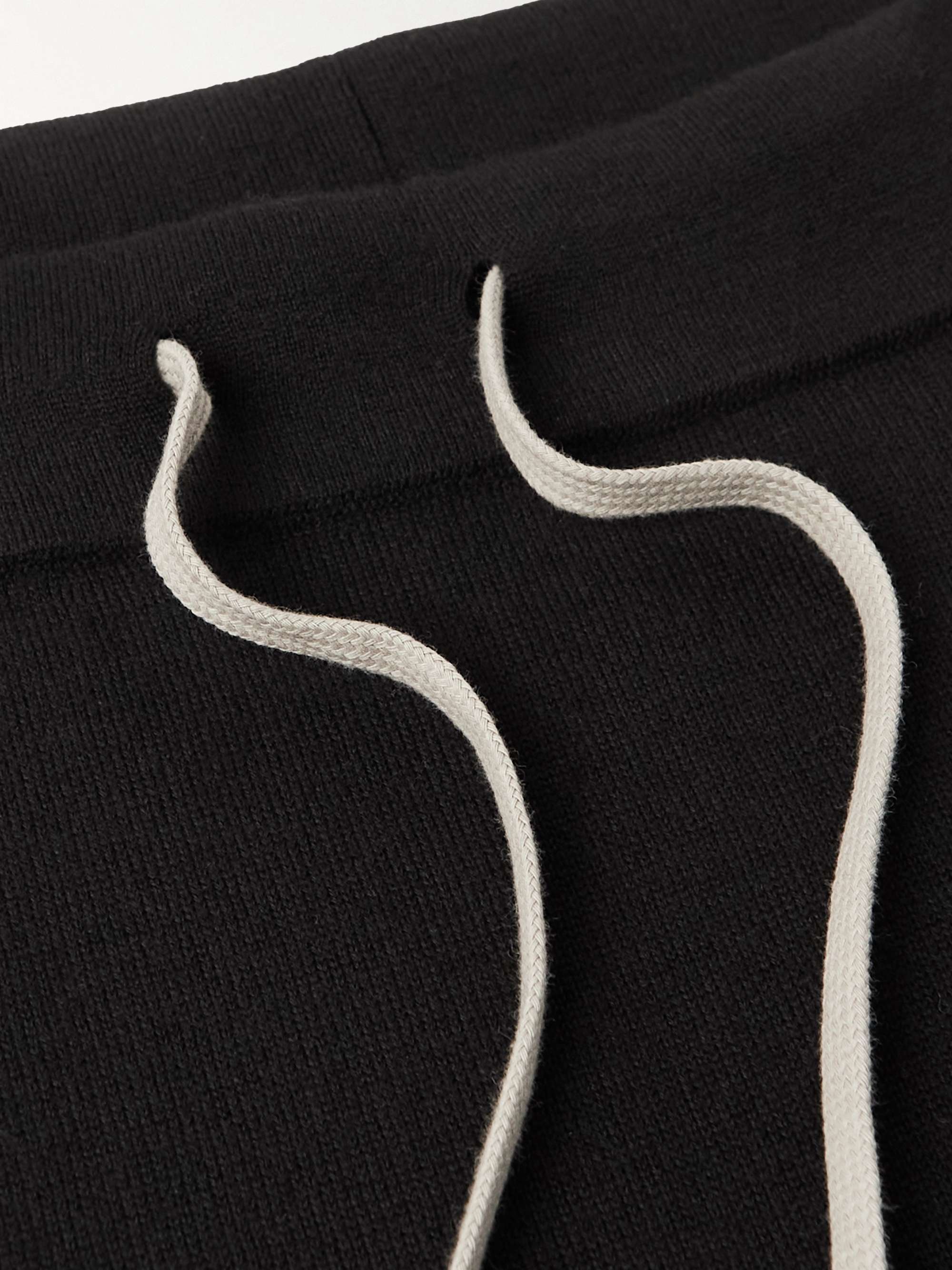 RICK OWENS Tapered Cashmere-Blend Sweatpants