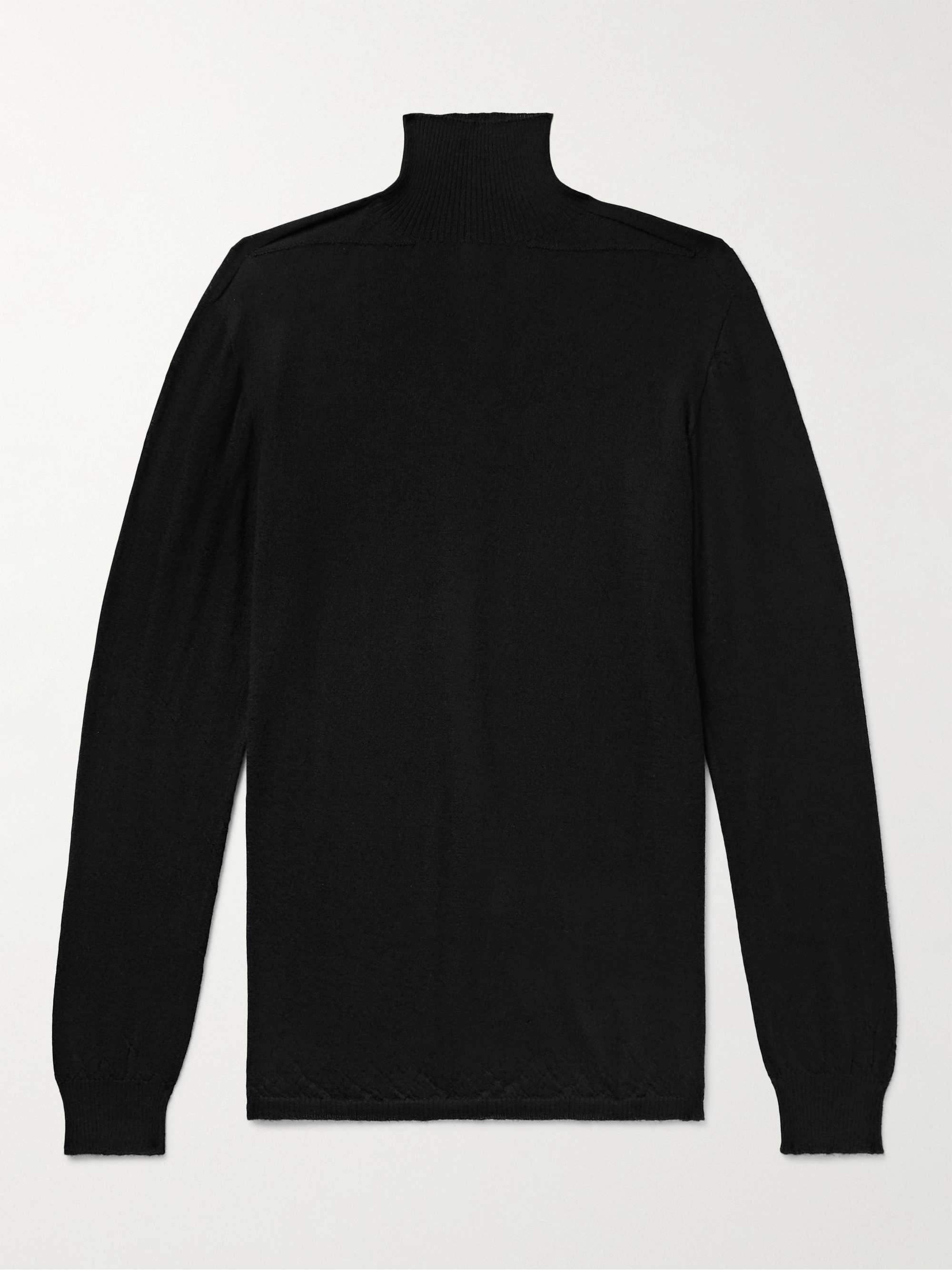 RICK OWENS Cashmere Rollneck Sweater for Men | MR PORTER