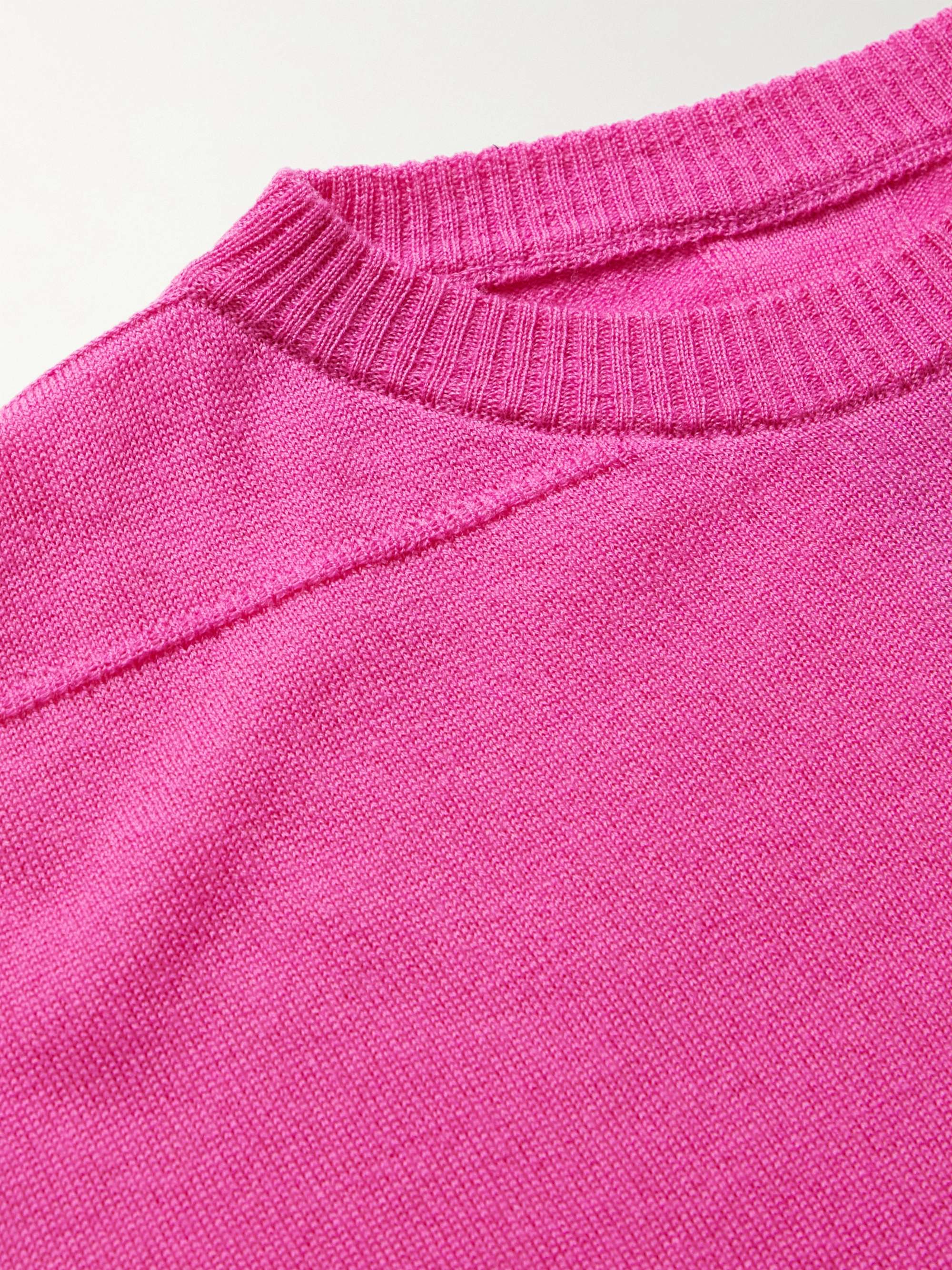 RICK OWENS Cropped Wool Sweater