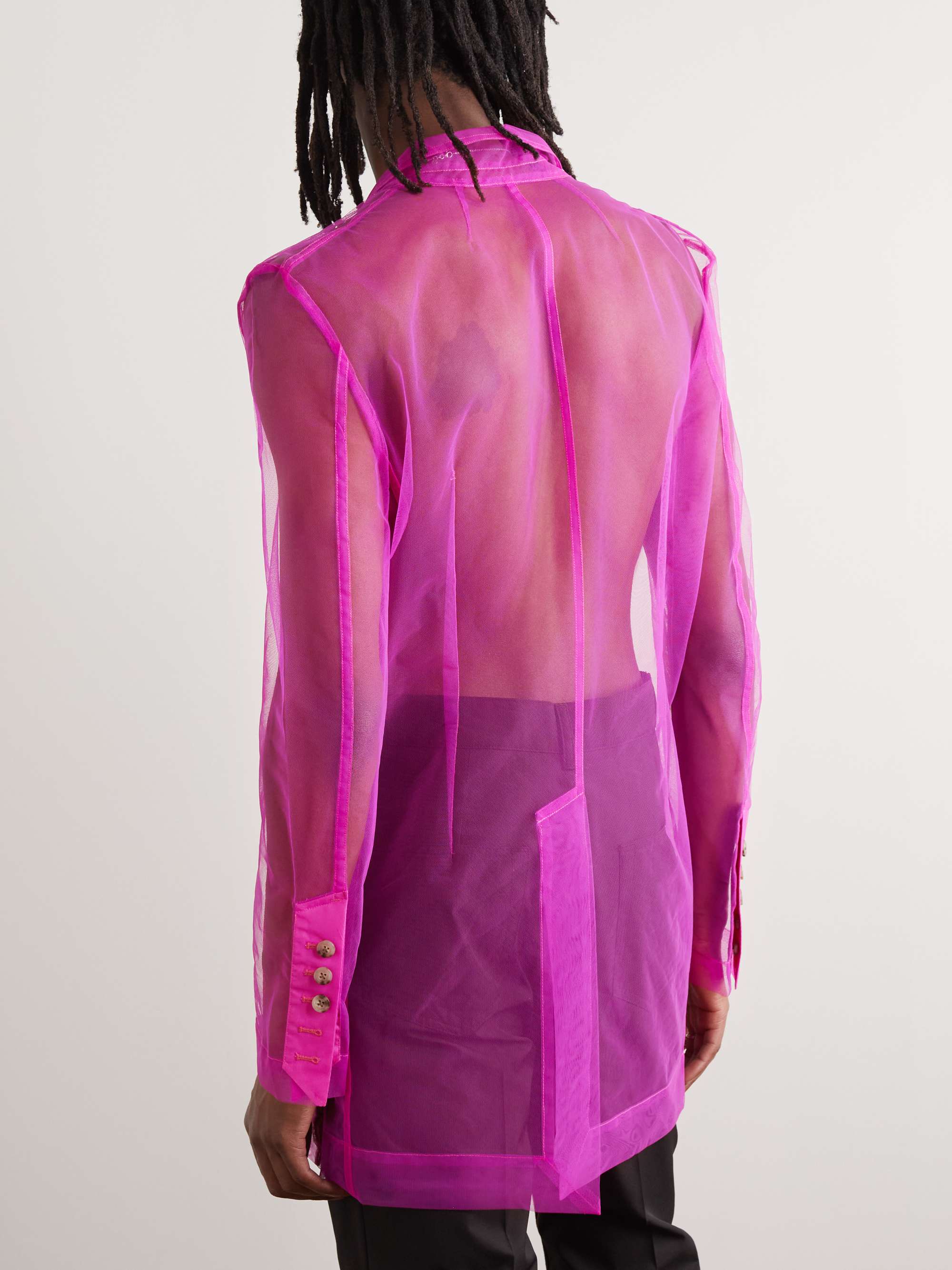 RICK OWENS Lido Tulle Blazer