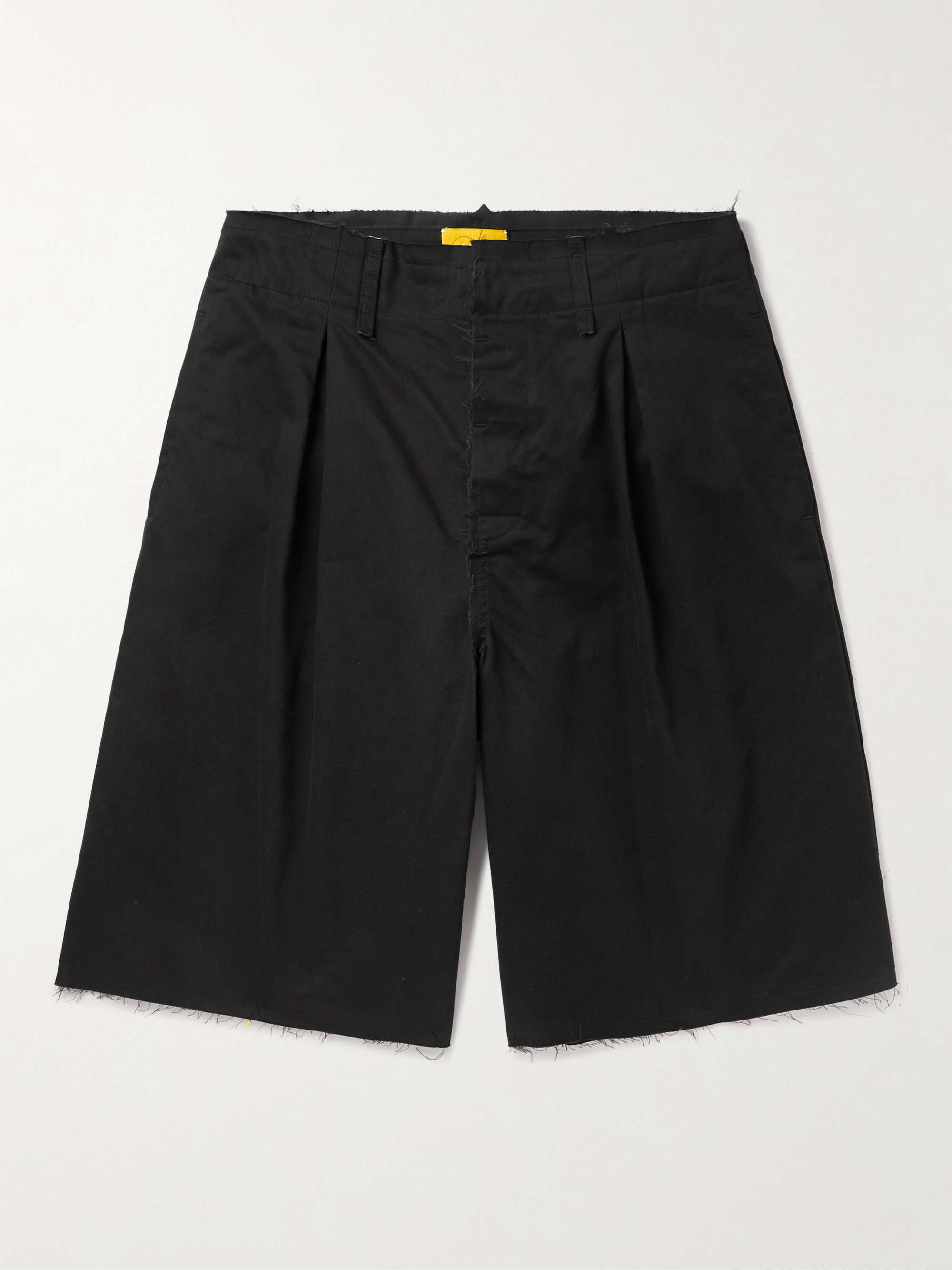 C.P. Company Kids drawstring cargo shorts - Black