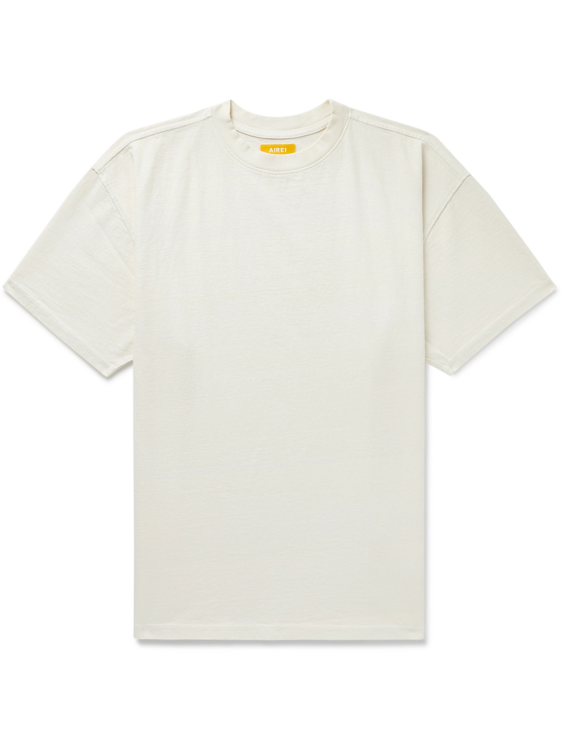 Airei Cotton-jersey T-shirt In Neutrals