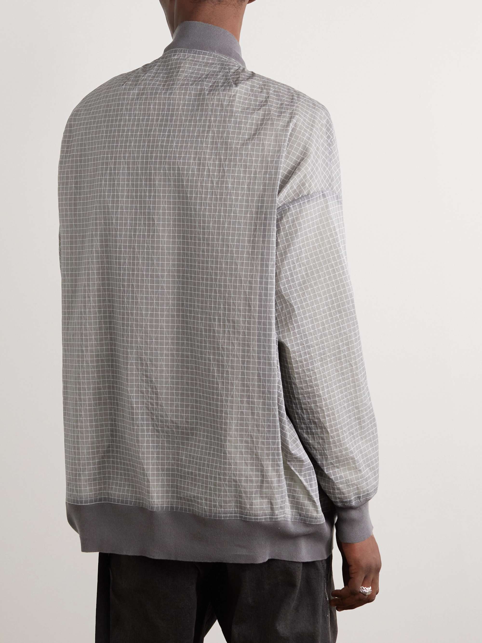 RICK OWENS Dyneema Jumbo Peter Ripstop Bomber Jacket