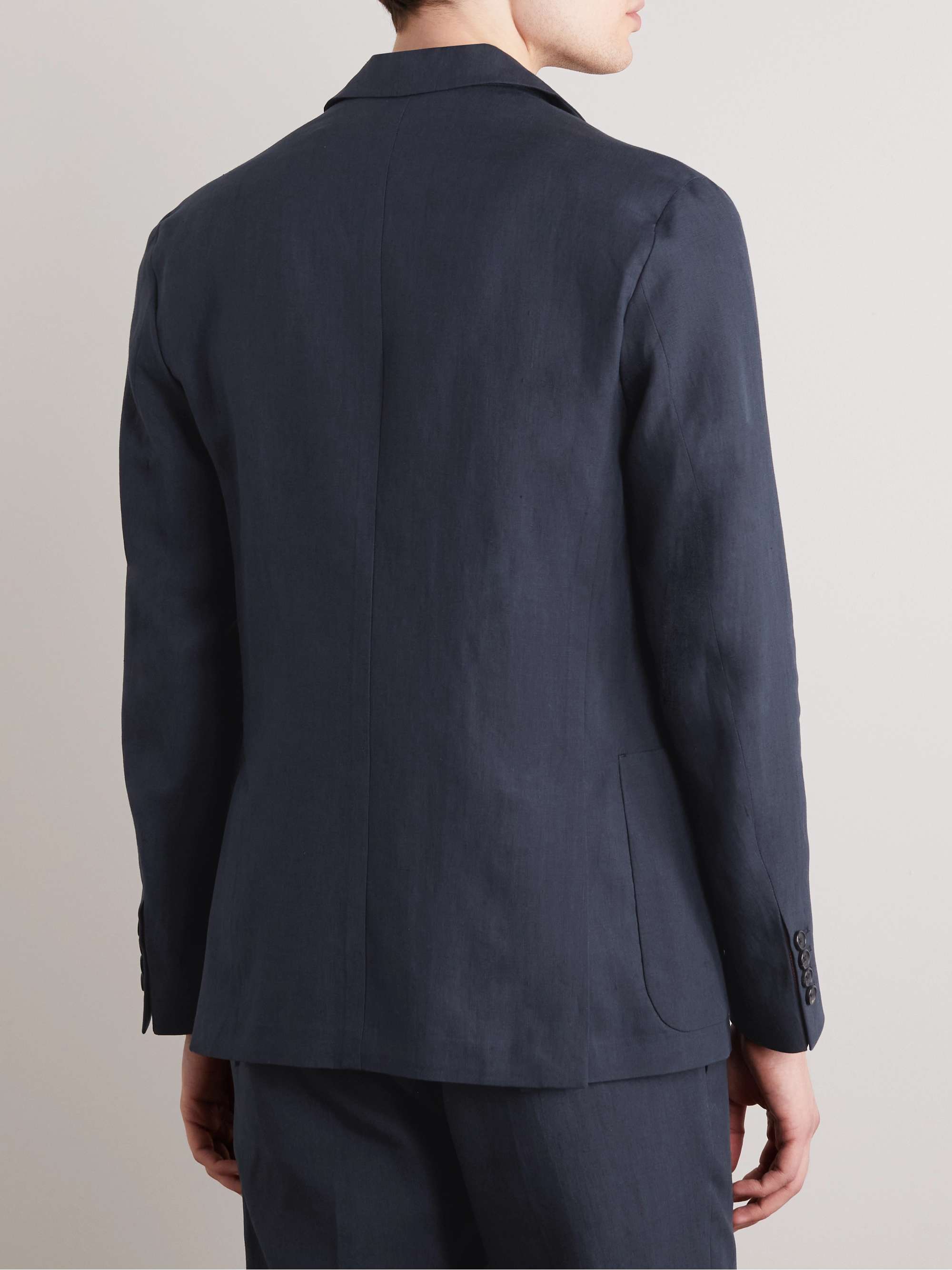 PAUL SMITH Unstructured Linen Blazer
