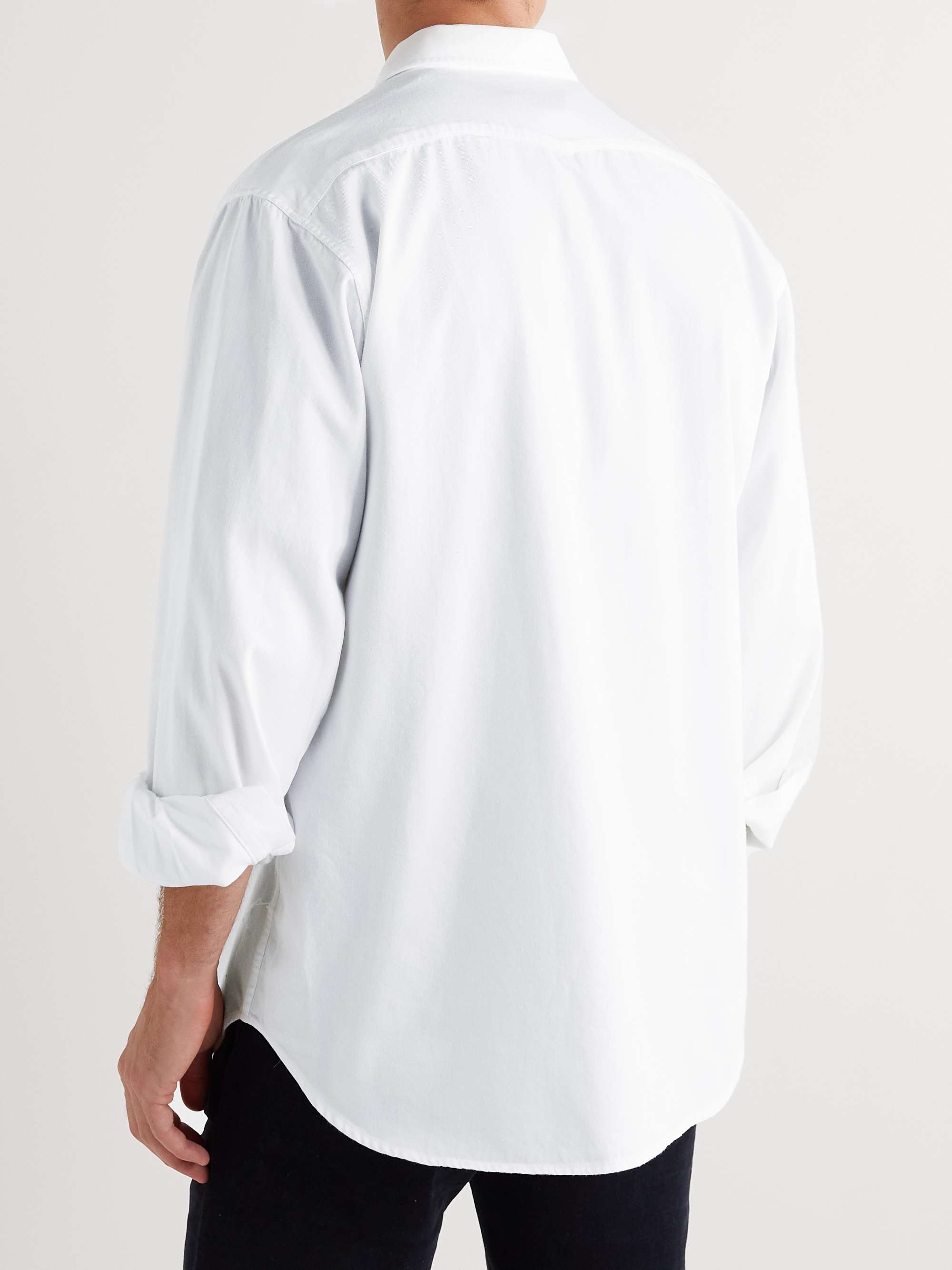 MASSIMO ALBA Cotton-Gabardine Shirt for Men | MR PORTER