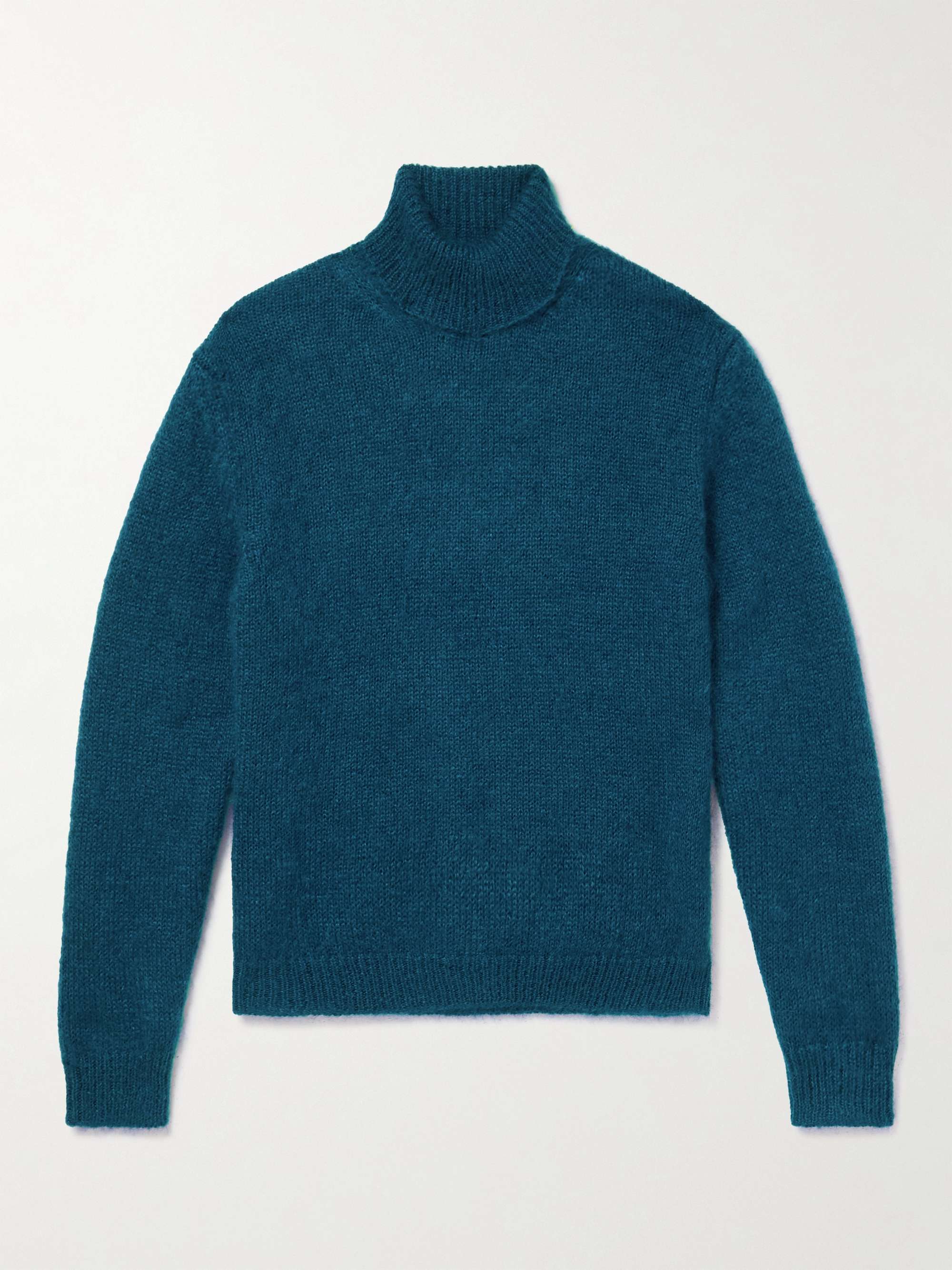 MASSIMO ALBA Mohair and Silk-Blend Rollneck Sweater for Men | MR PORTER